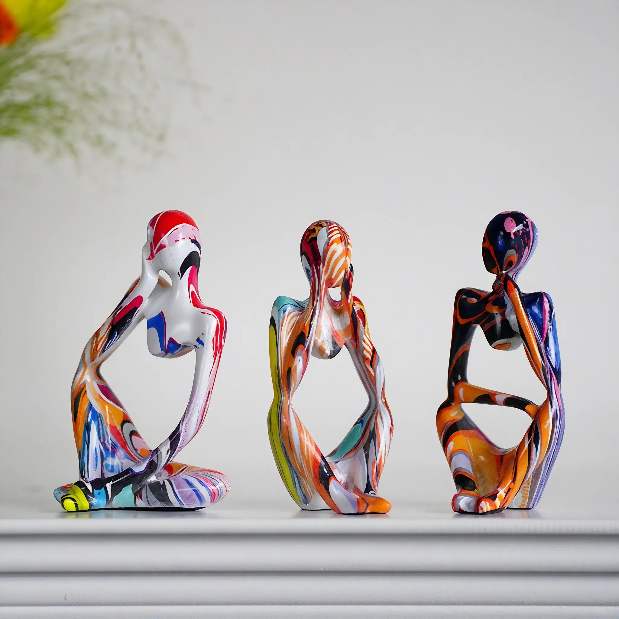 Abstract Bookend Figurine customized Aescraft