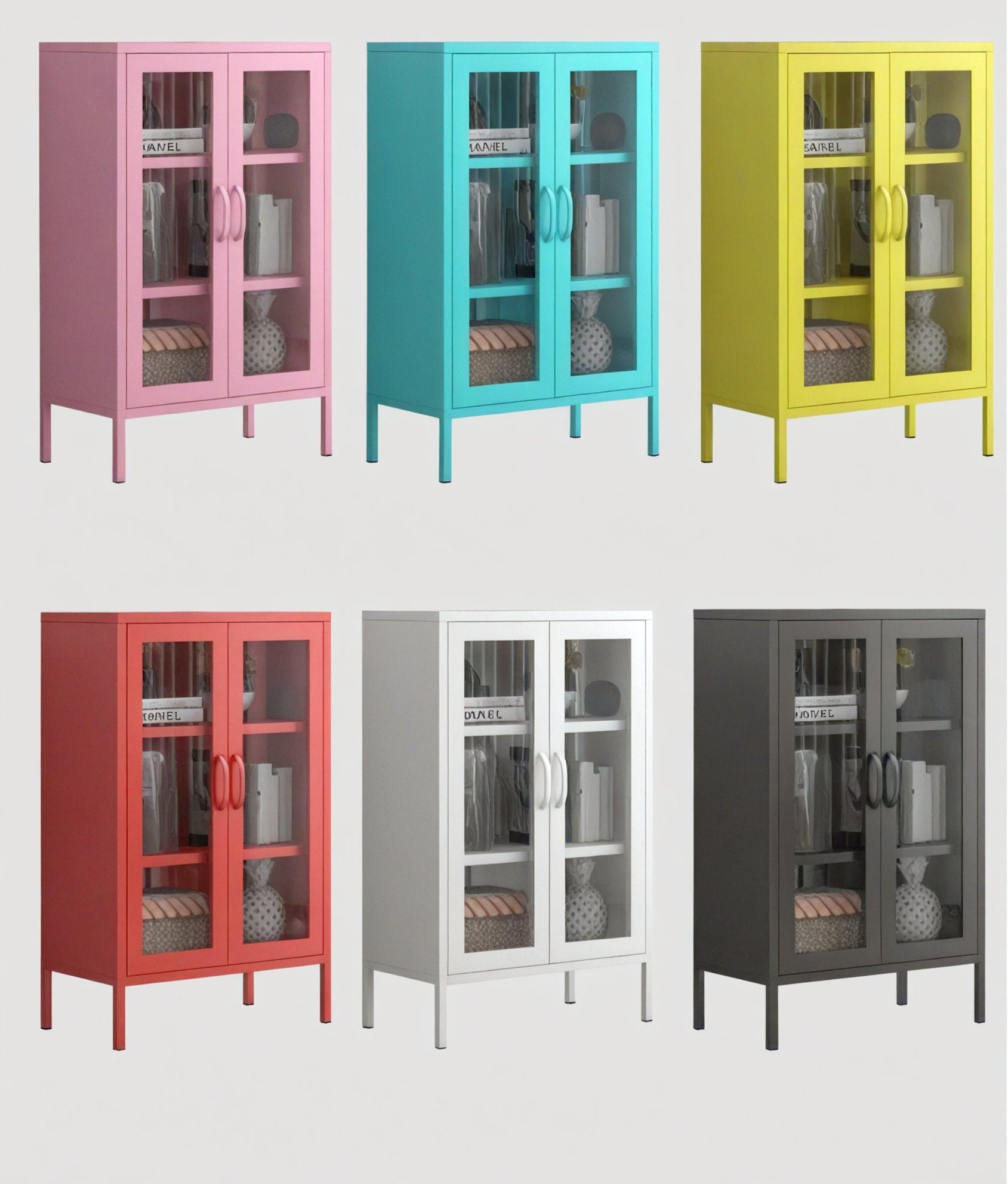 AesCraft Sideboard Storage Metal Locker Aescraft