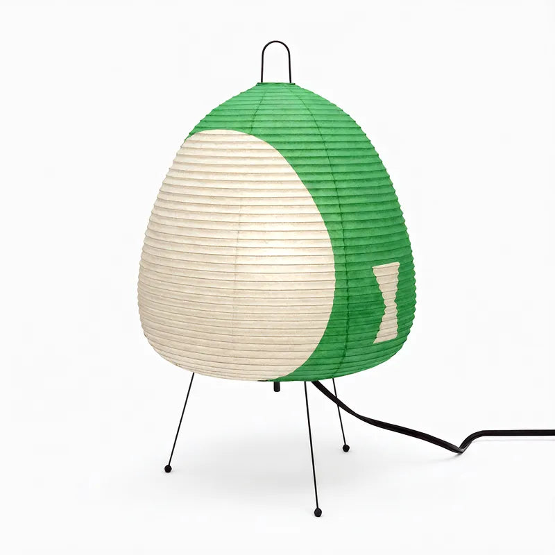 Akari Glow Paper Lamp Aescraft Green US