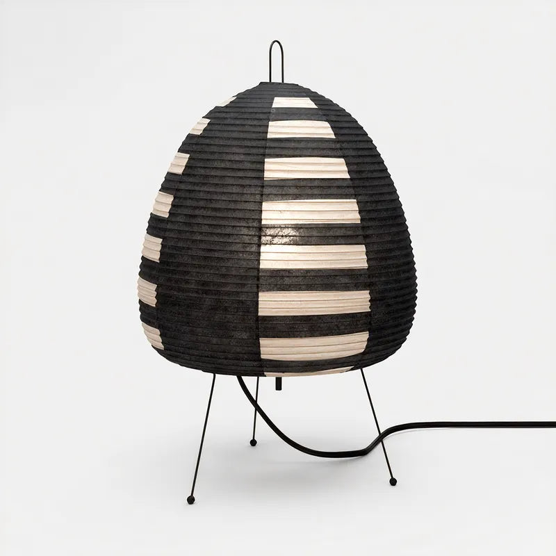 Akari Glow Paper Lamp Aescraft Black US