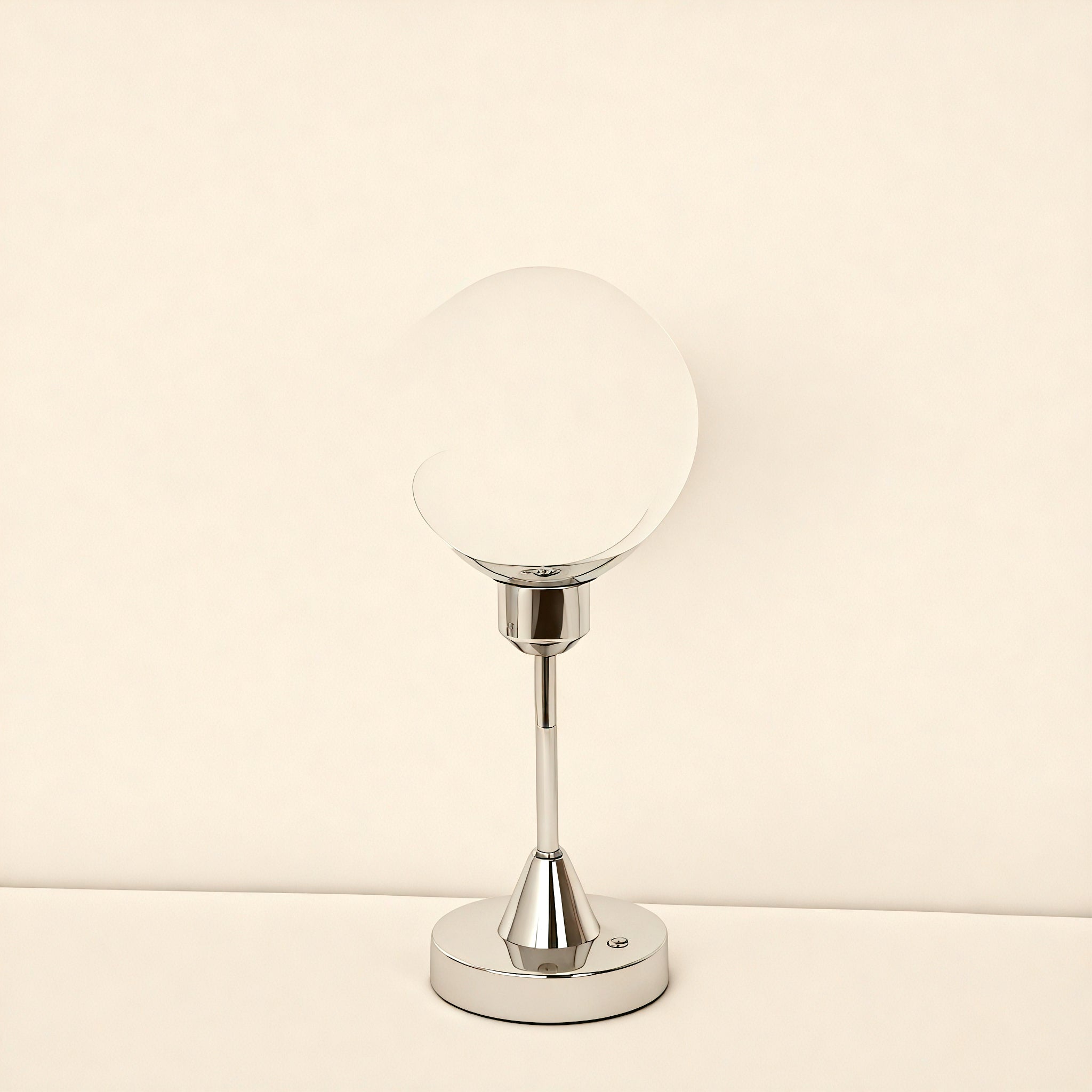 Ambient Orb – Modern Rechargeable Light  Aescraft White USB Charging Model