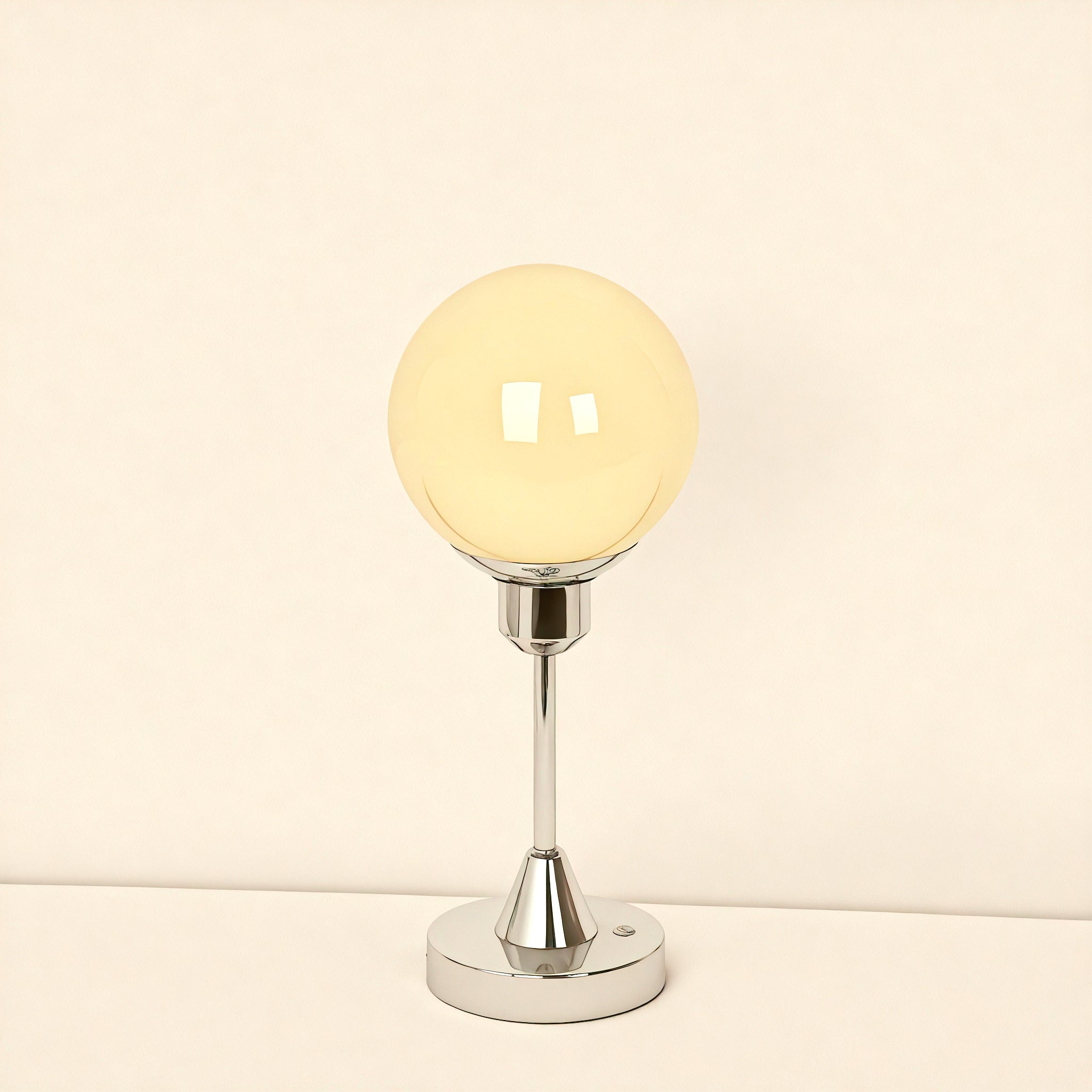 Ambient Orb – Modern Rechargeable Light  Aescraft Yellow USB Charging Model
