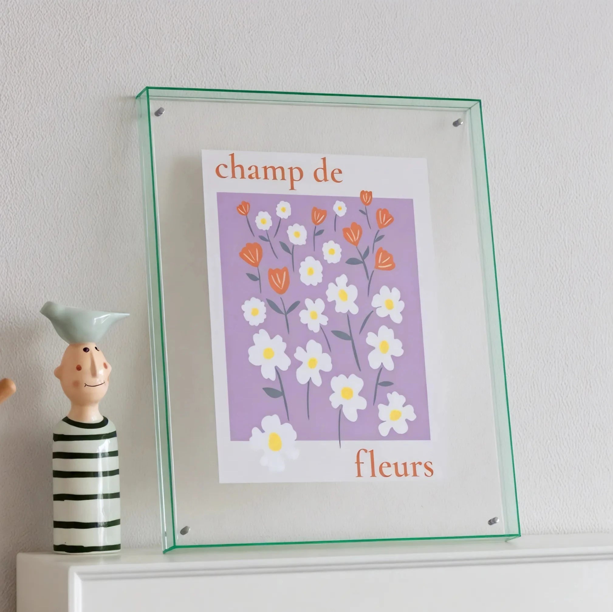 Artful Acrylic: Display & Serve in Style  Aescraft Trufle Green 21cm*30cm - (A)