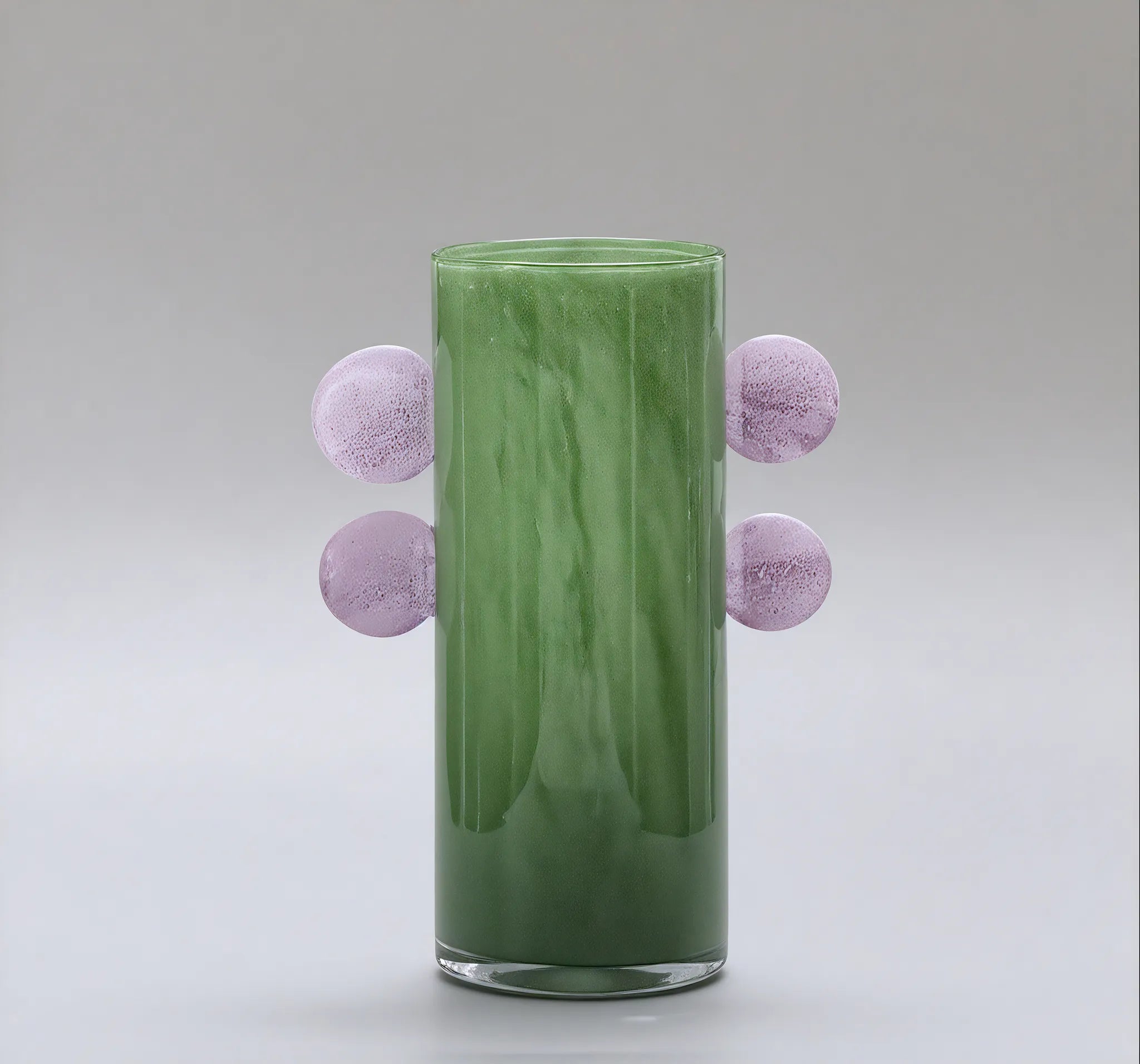 Artisanal Glass Vase Aescraft Fresh Green
