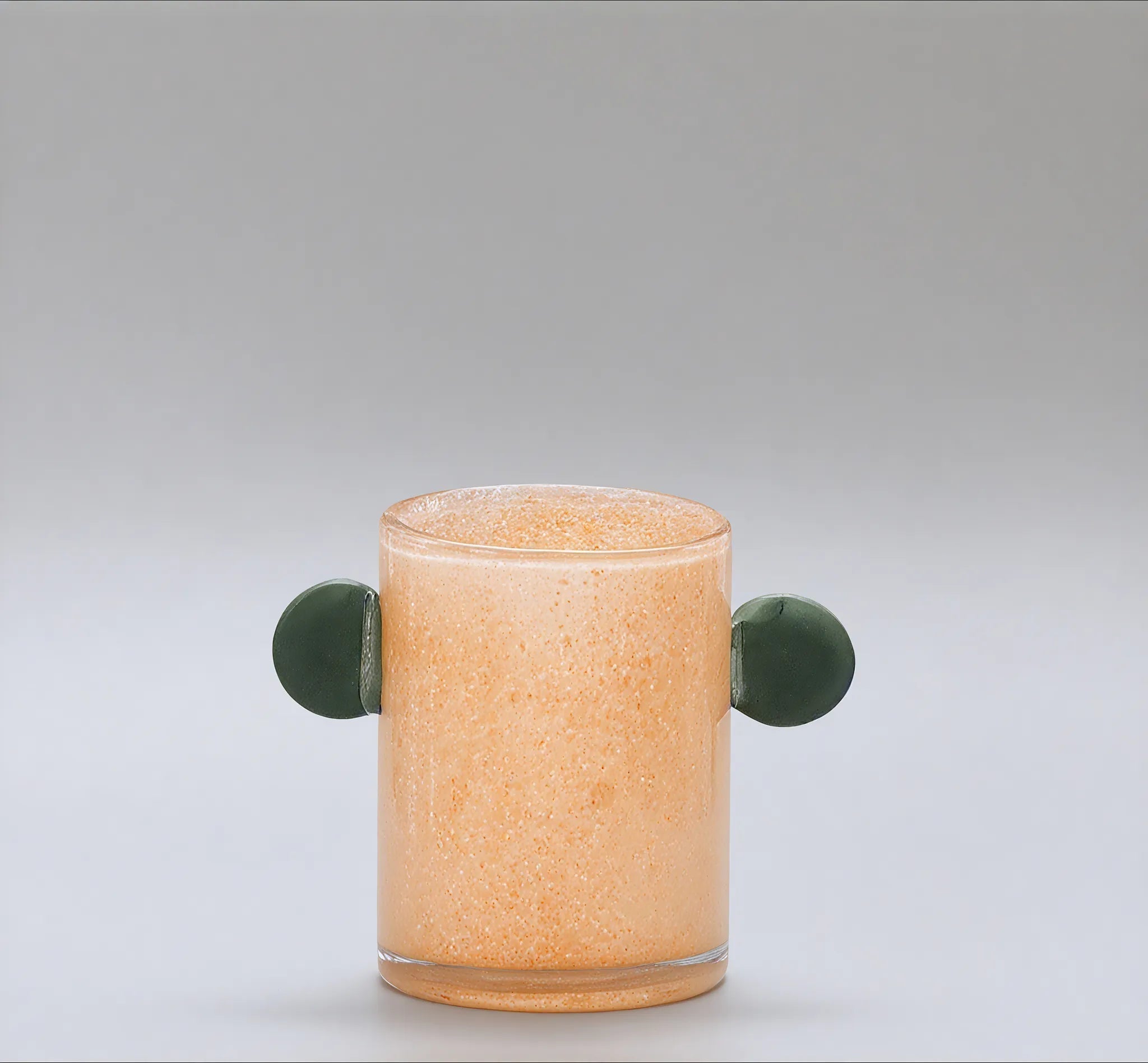 Artisanal Glass Vase Aescraft Tan