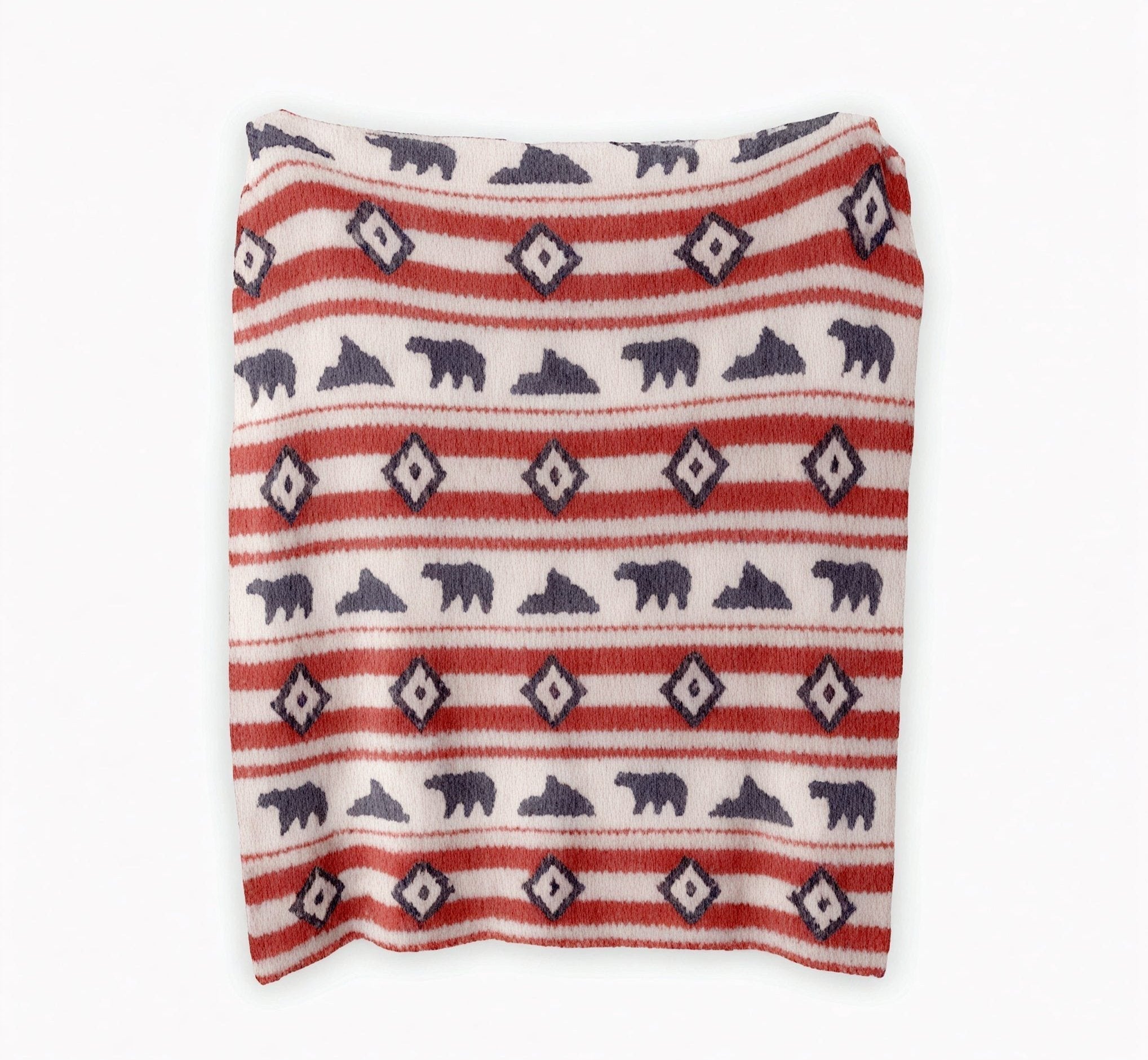 Aurora Comfort Throw Blanket Aescraft Red