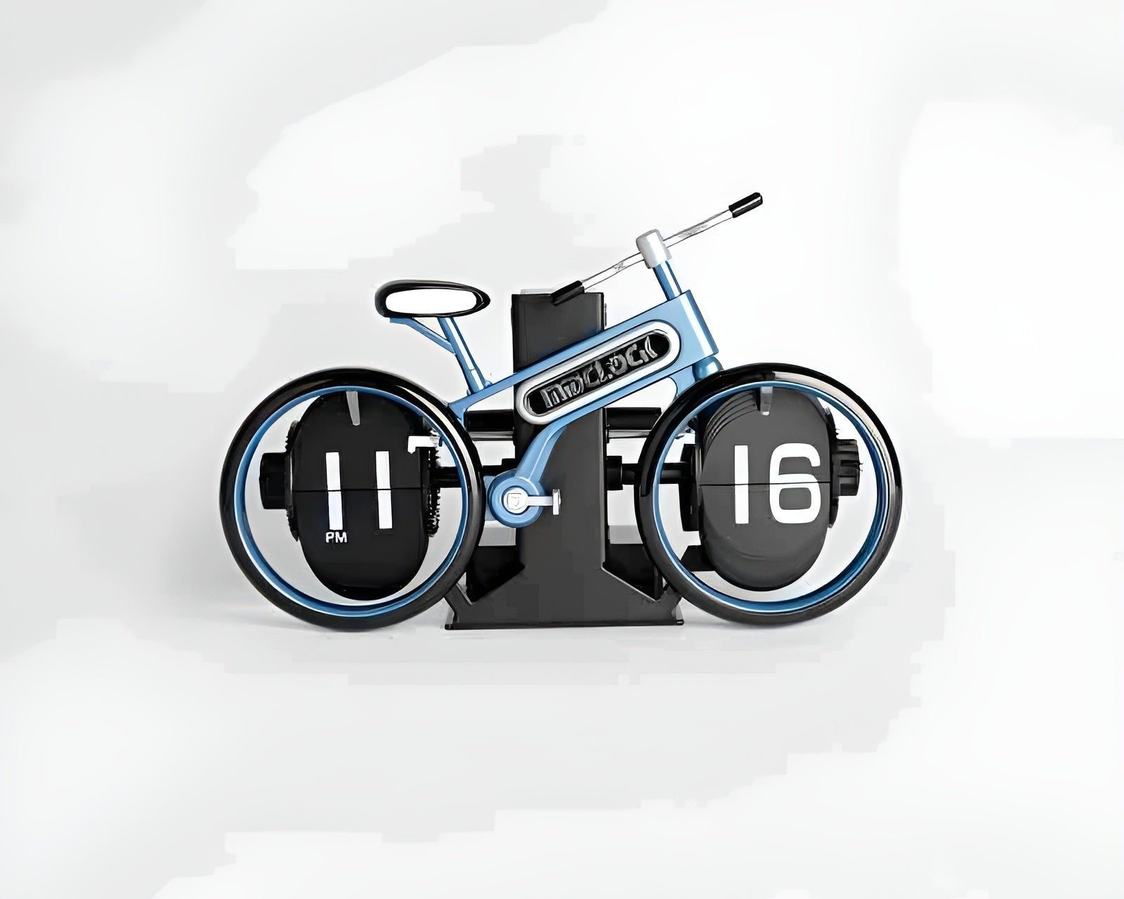Bike Flip Clock – A Ride Through Time Aescraft Blue
