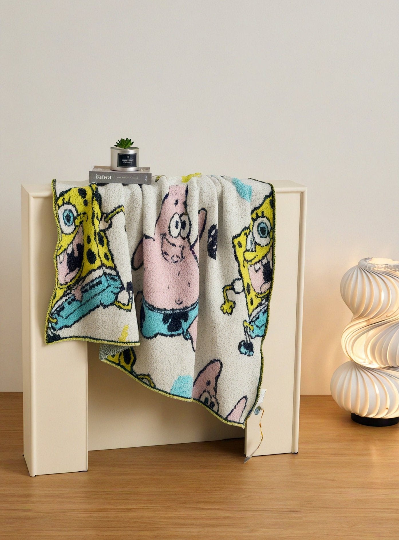 Bikini Bottom Throw Blanket Aescraft