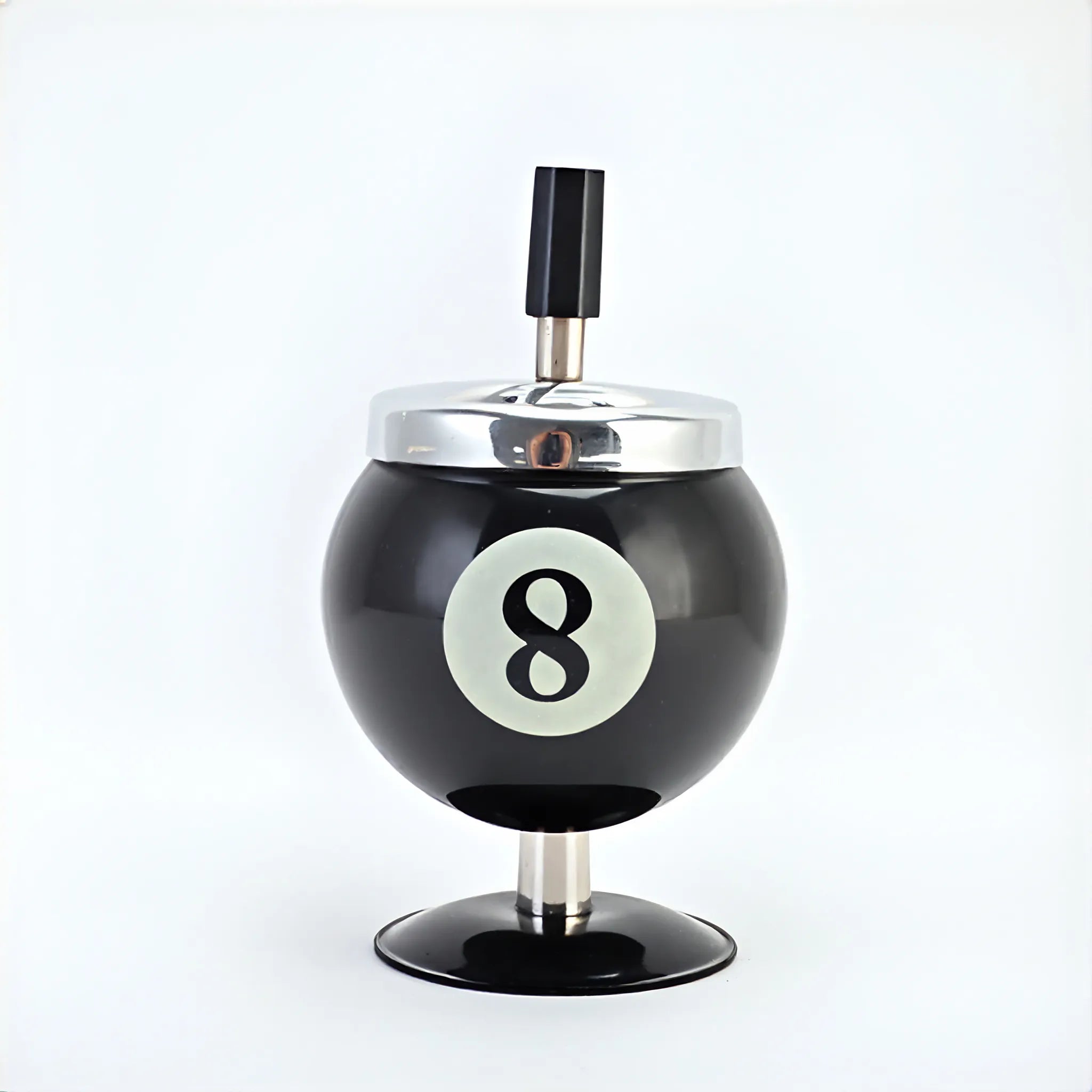 Billard Ball Retro Spin Dish – A Playful Accent for Any Space Aescraft Black