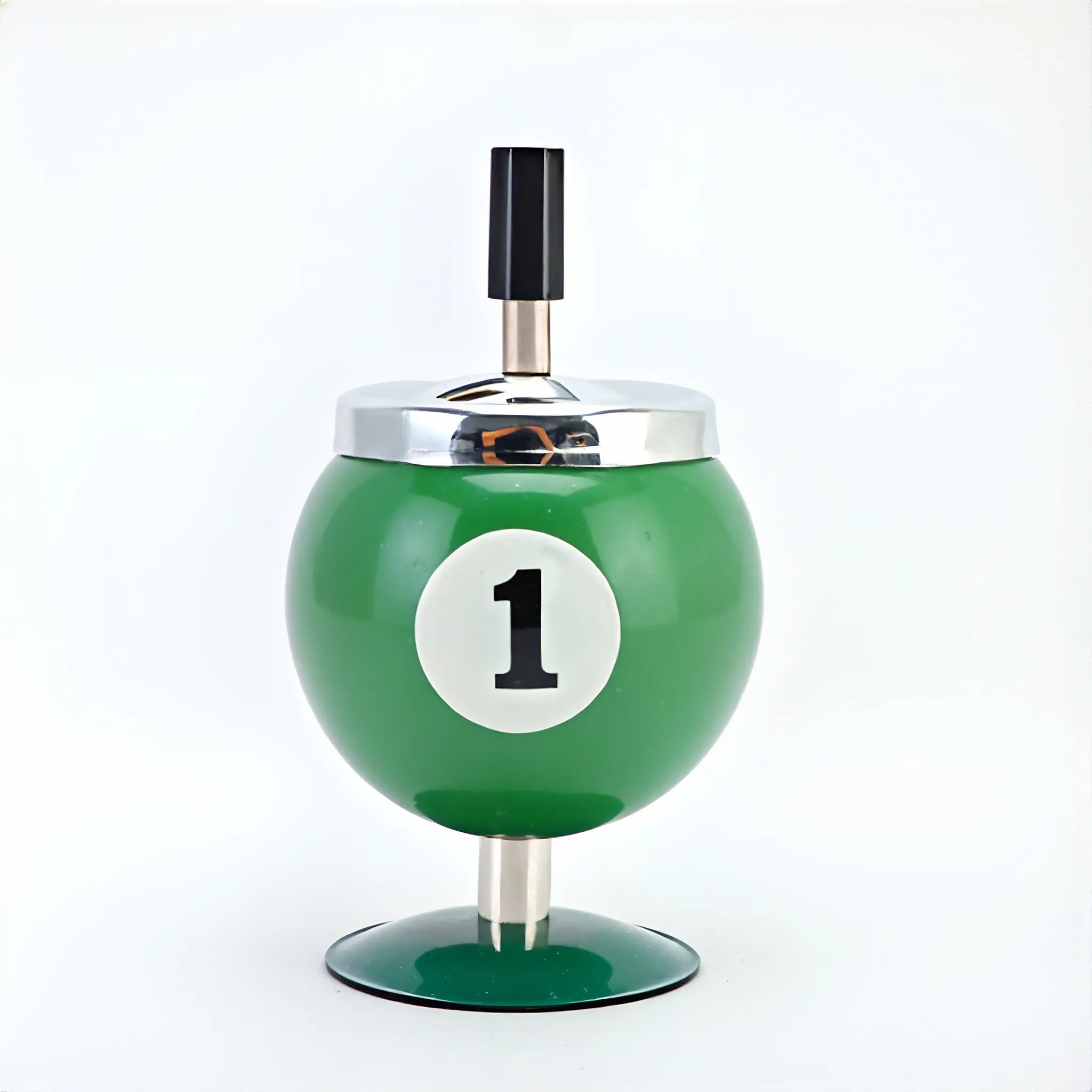 Billard Ball Retro Spin Dish – A Playful Accent for Any Space Aescraft Green