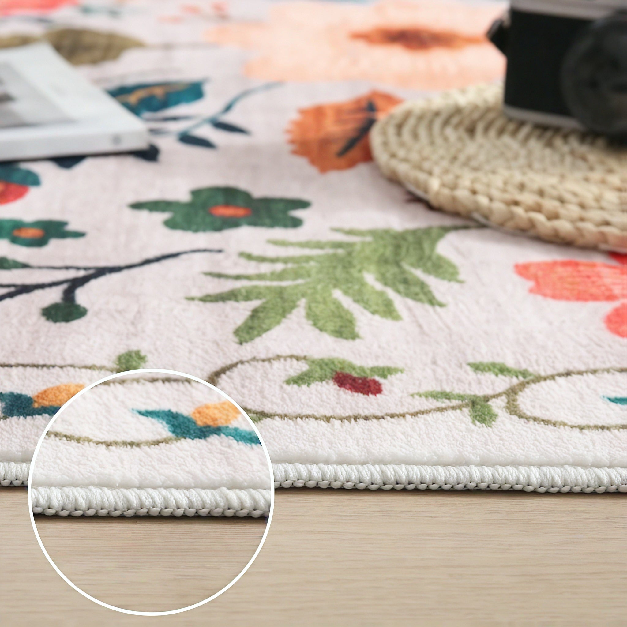 Bloomscape Rug – A Floral Oasis for Any Space Aescraft