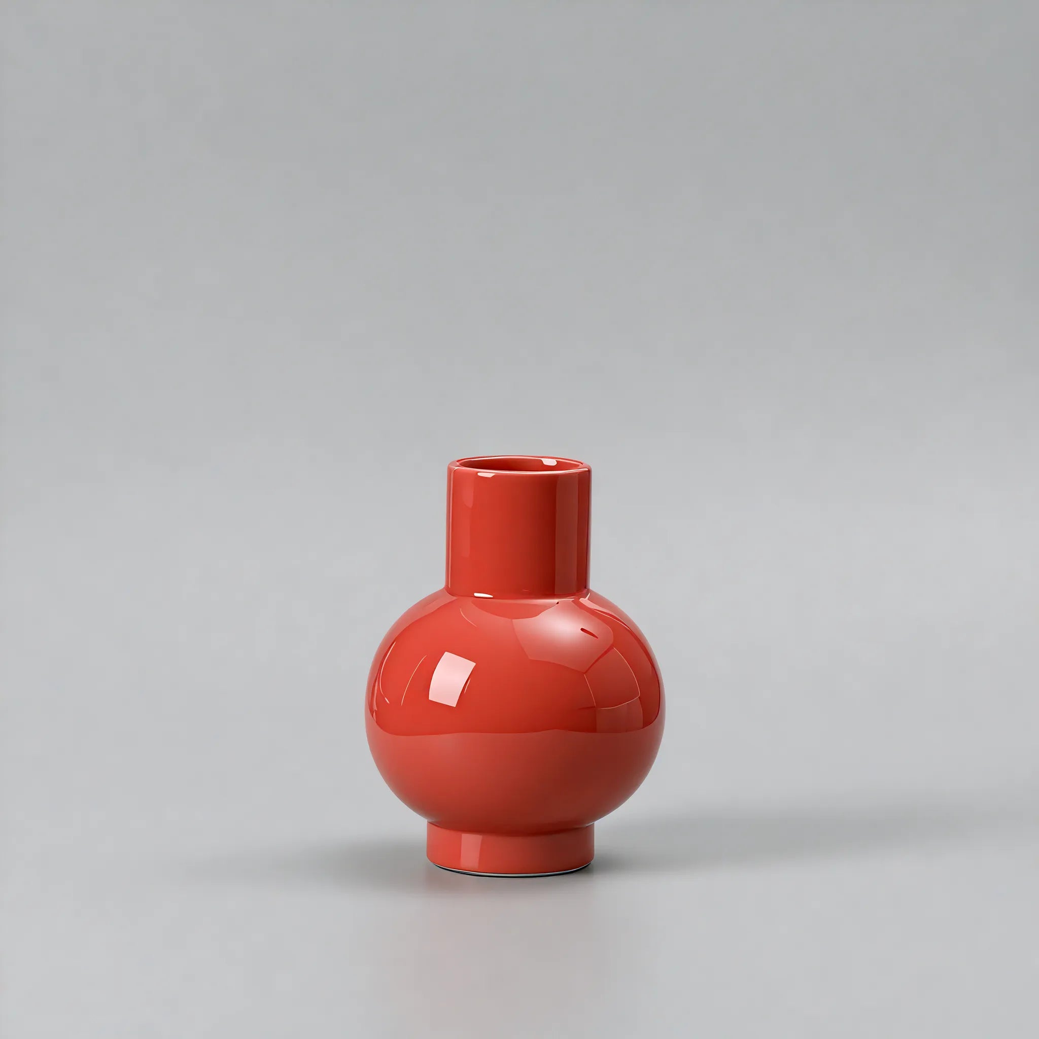 Bubble Form Vases Aescraft Red - Globe(S)