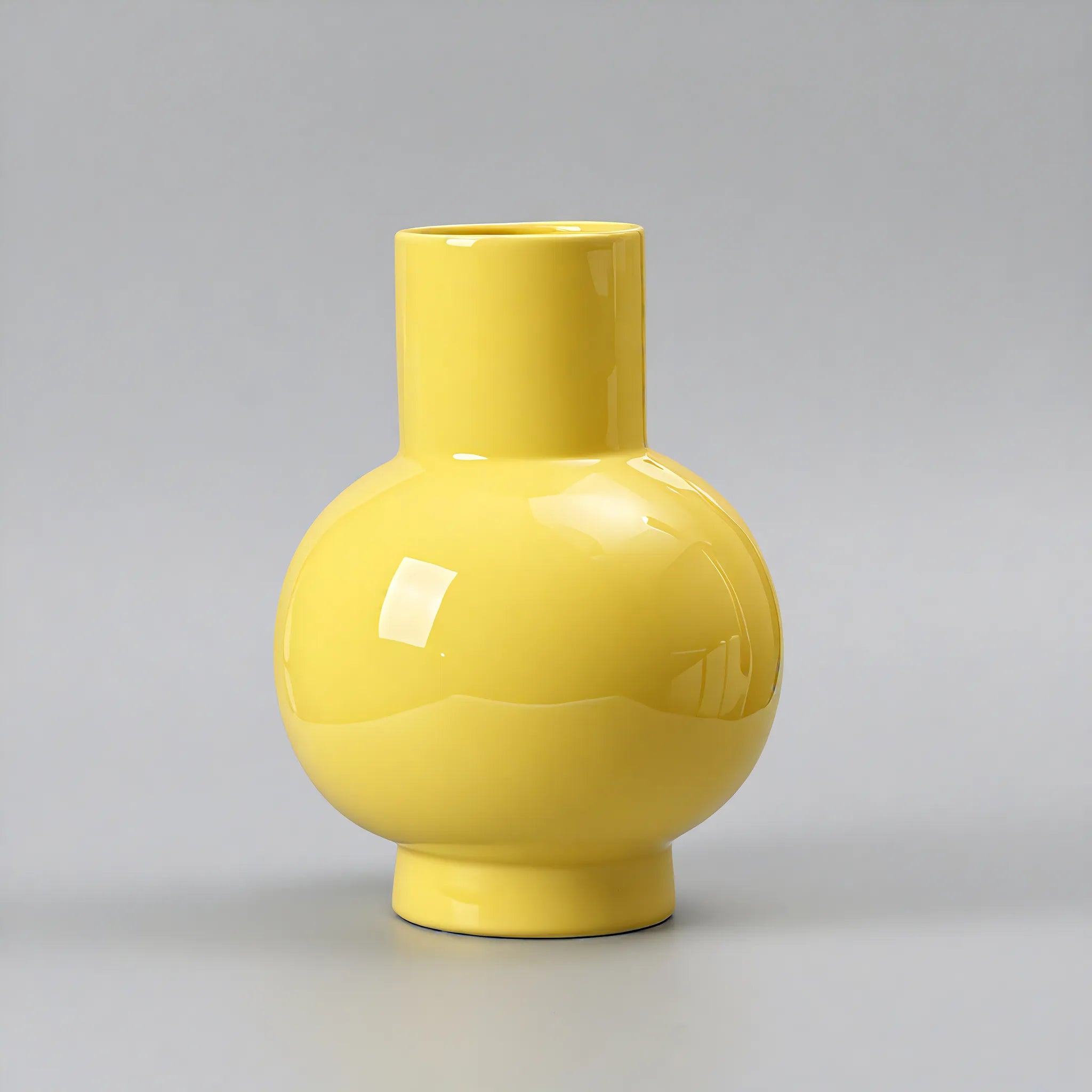 Bubble Form Vases Aescraft Yellow - Globe(L)
