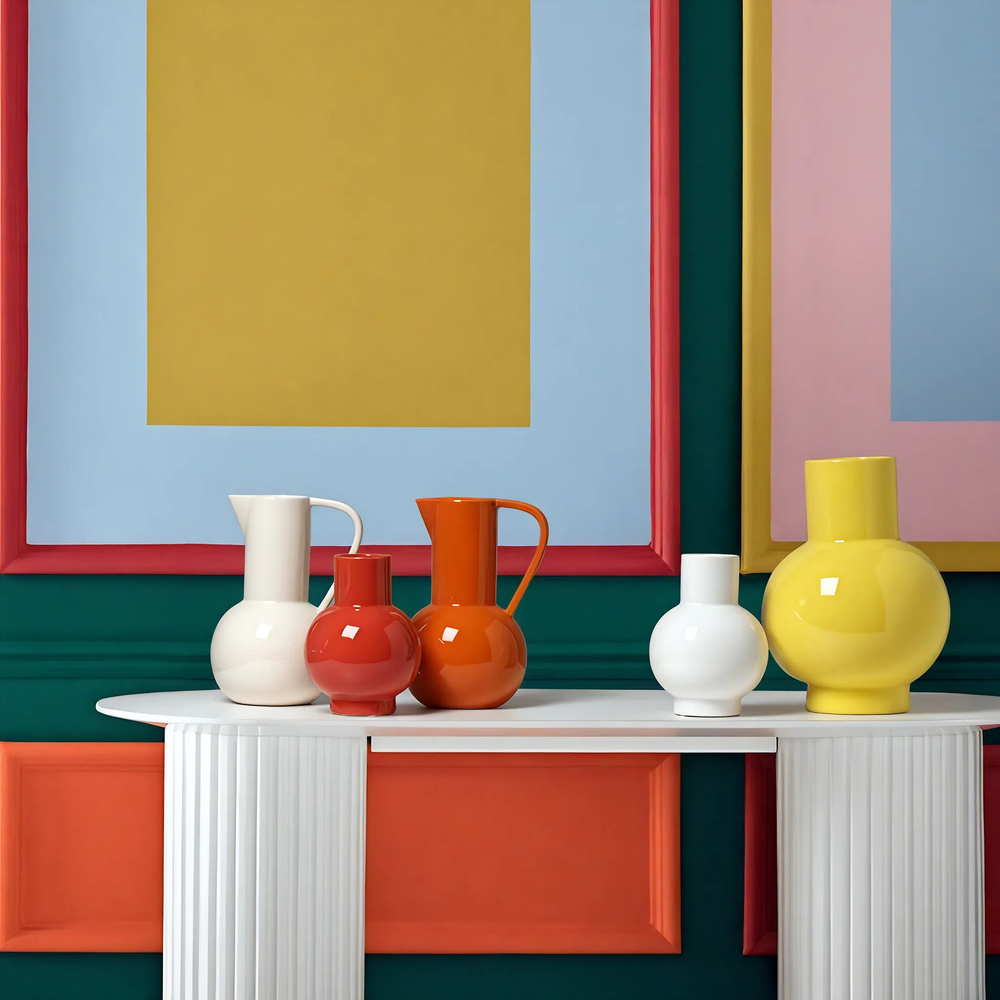 Bubble Form Vases Aescraft