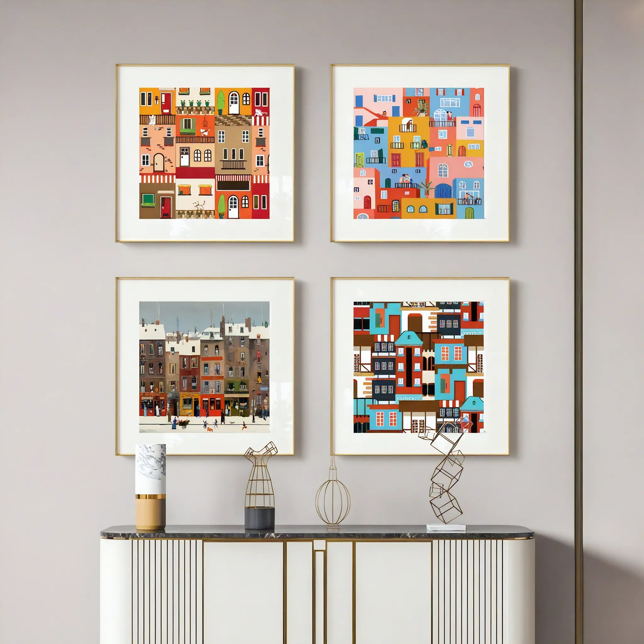 Cityscapes in Bloom  Aescraft