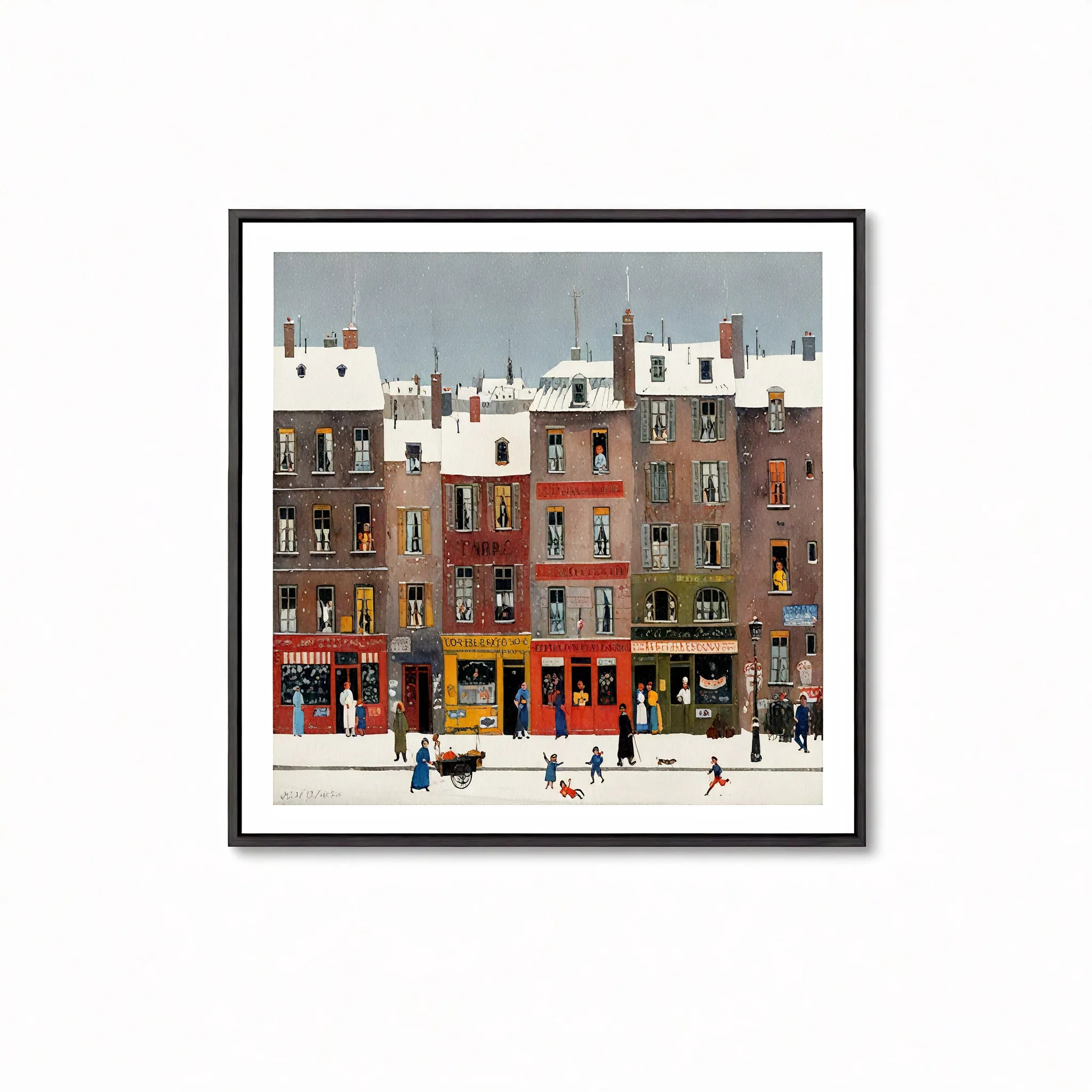 Cityscapes in Bloom  Aescraft Winter Streetscape 30*30cm