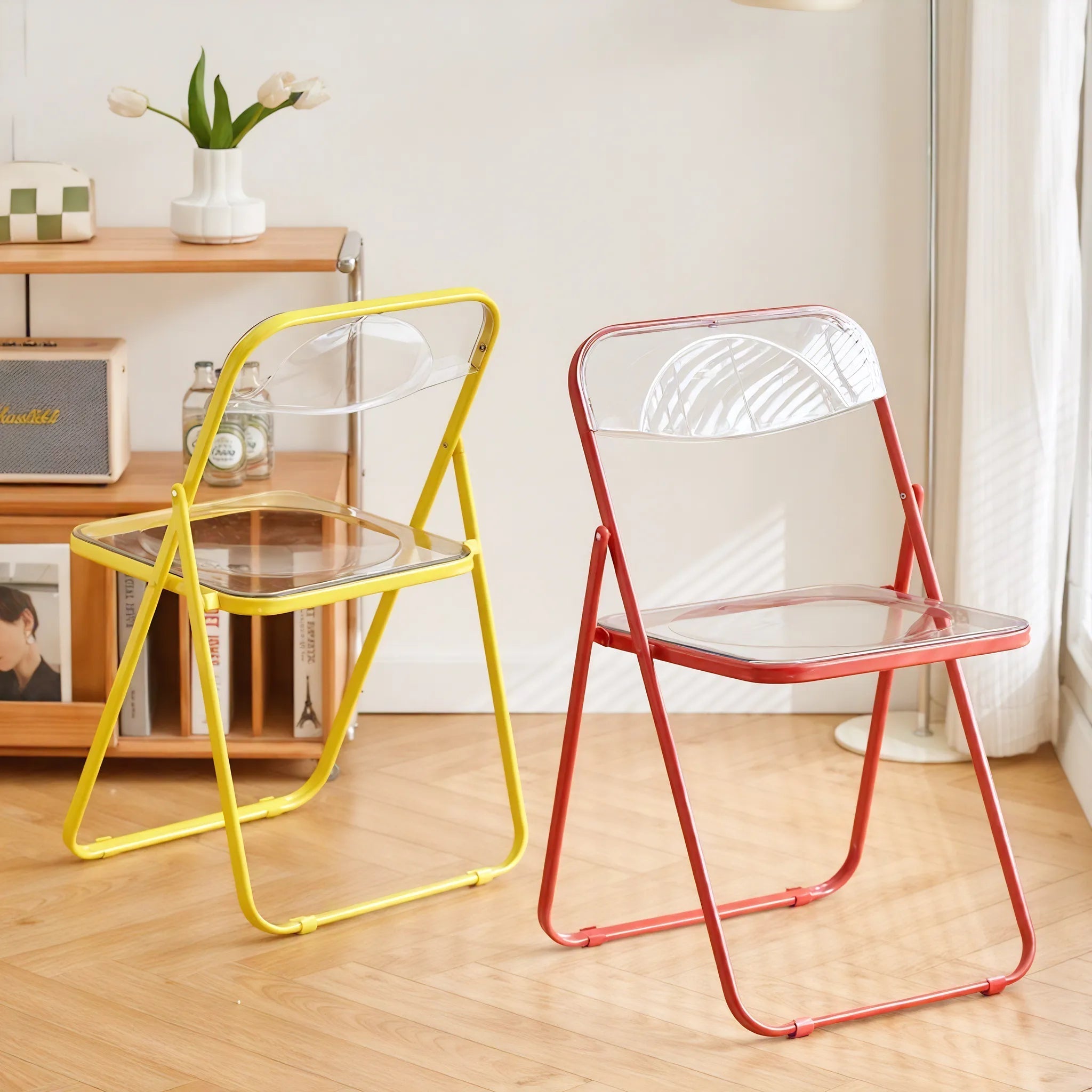 Crystal Pop Foldable Chair Aescraft