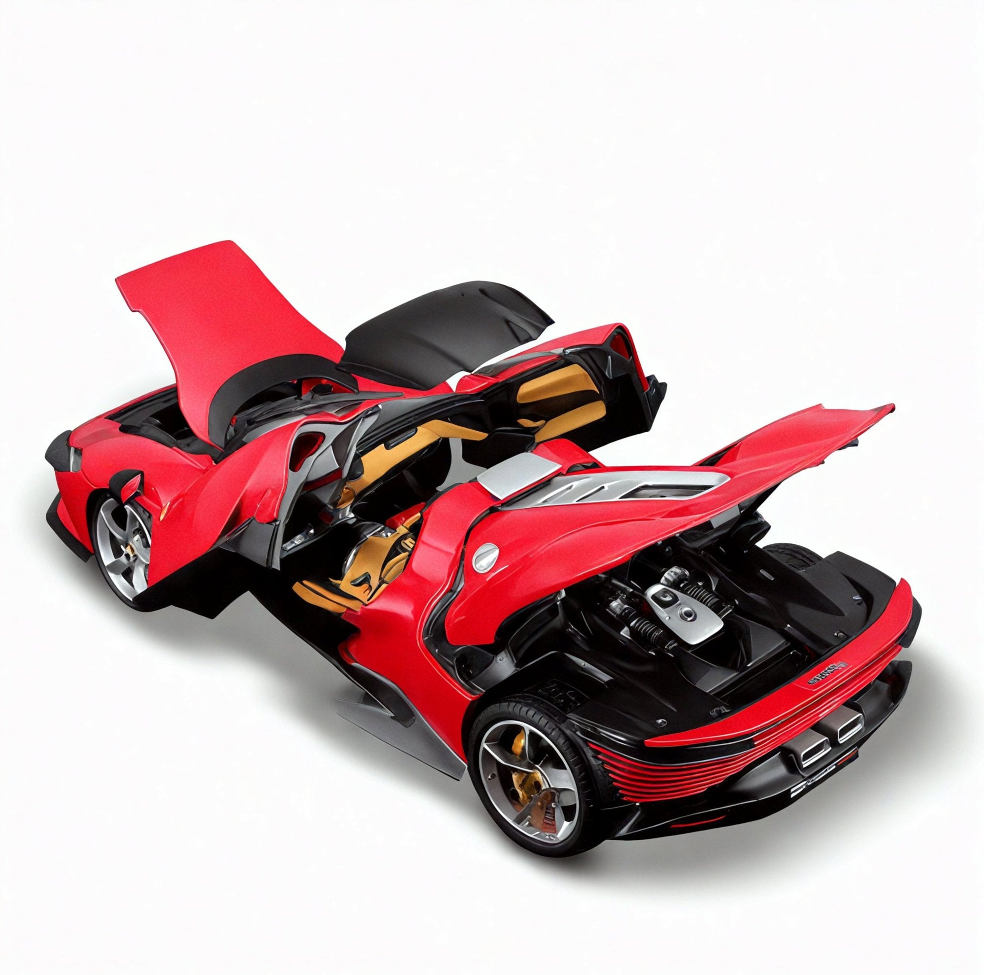 Daytona Dreams – 1:18 Ferrari Daytona SP3 Alloy Model Aescraft