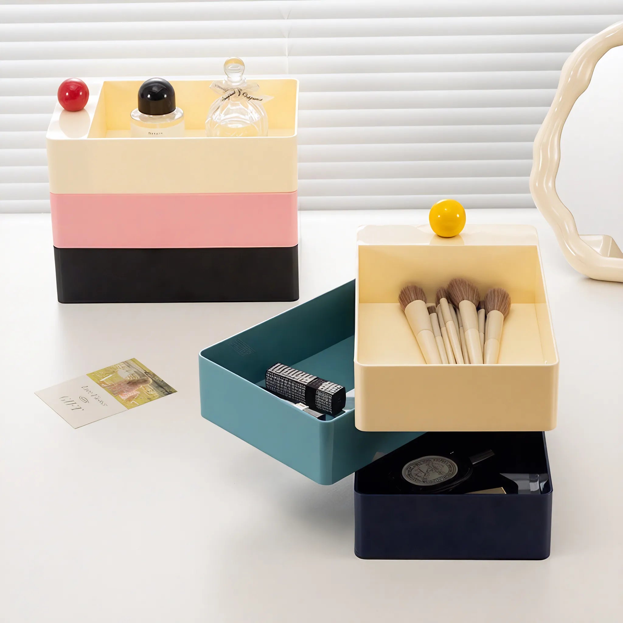 Dopamine Swivel Box – Playful Rotating Storage for Any Space Aescraft