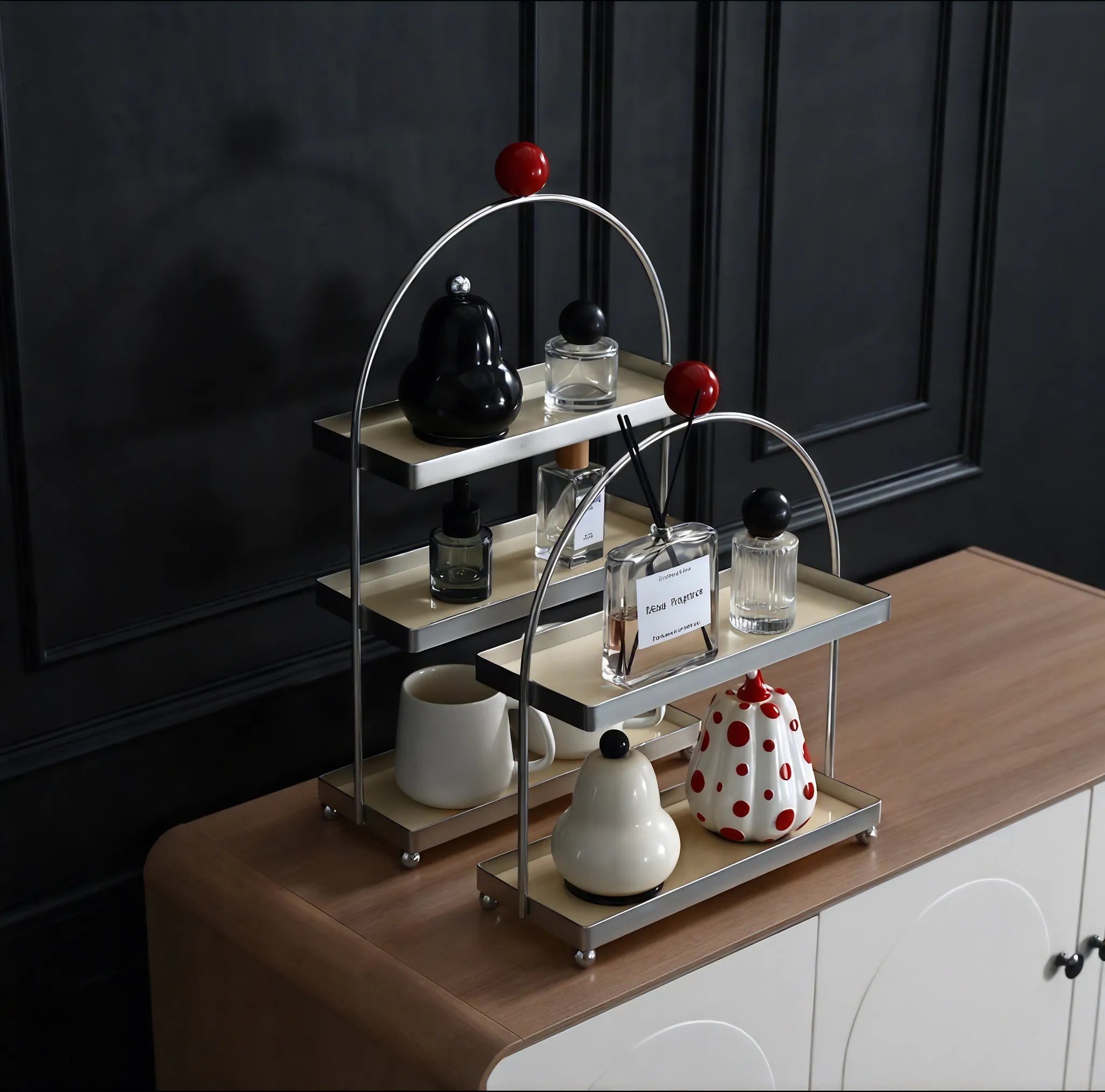 Elegant Arch Storage Rack Aescraft
