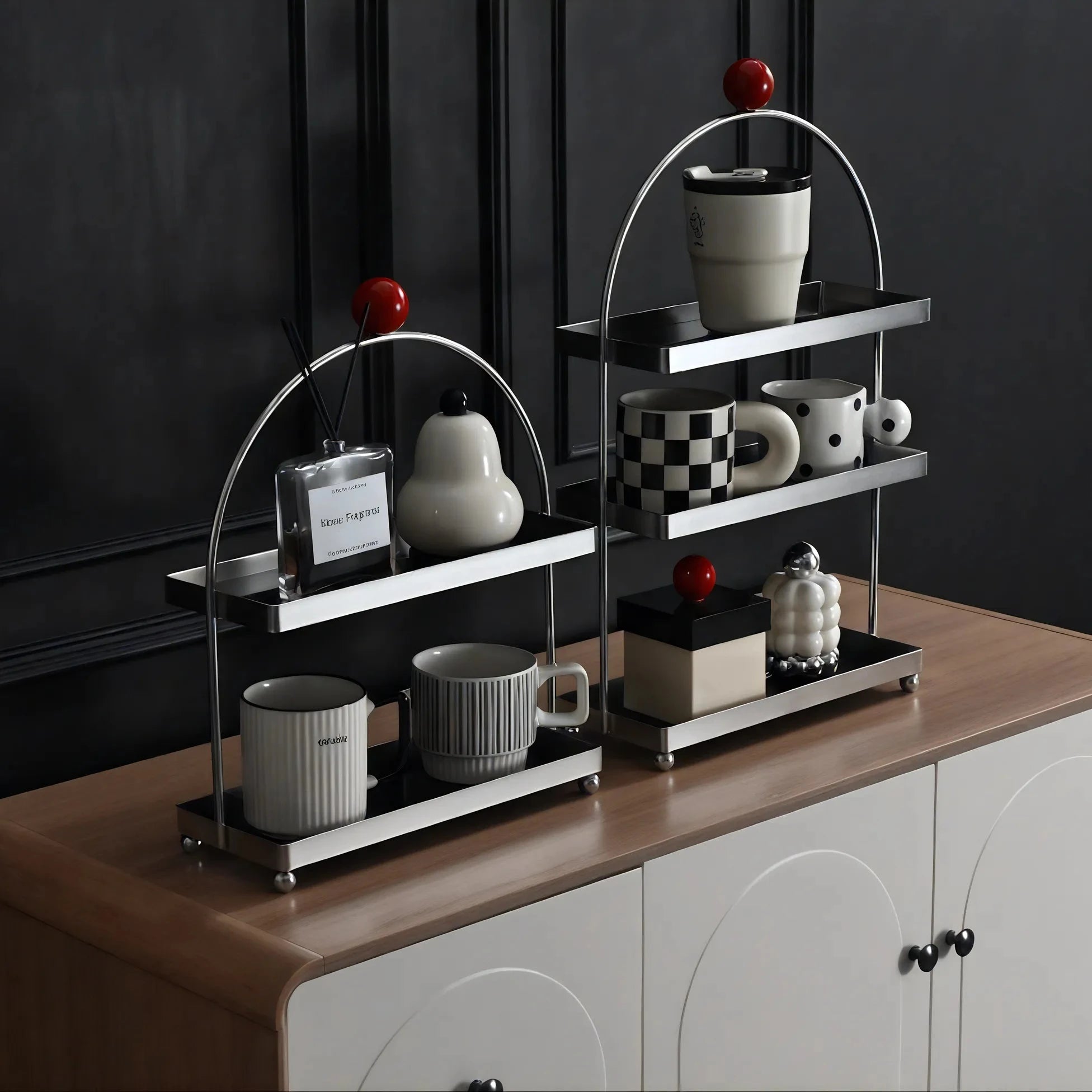 Elegant Arch Storage Rack Aescraft
