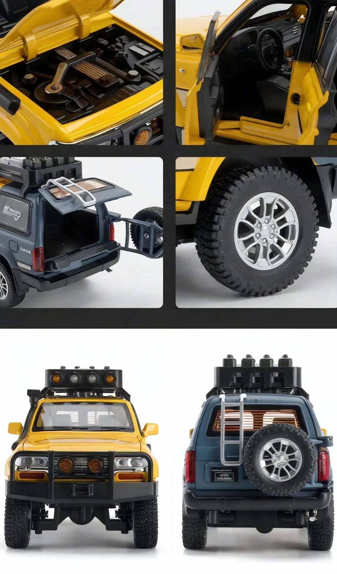 Explorer’s Icon – 1:24 Land Cruiser Alloy Model Aescraft