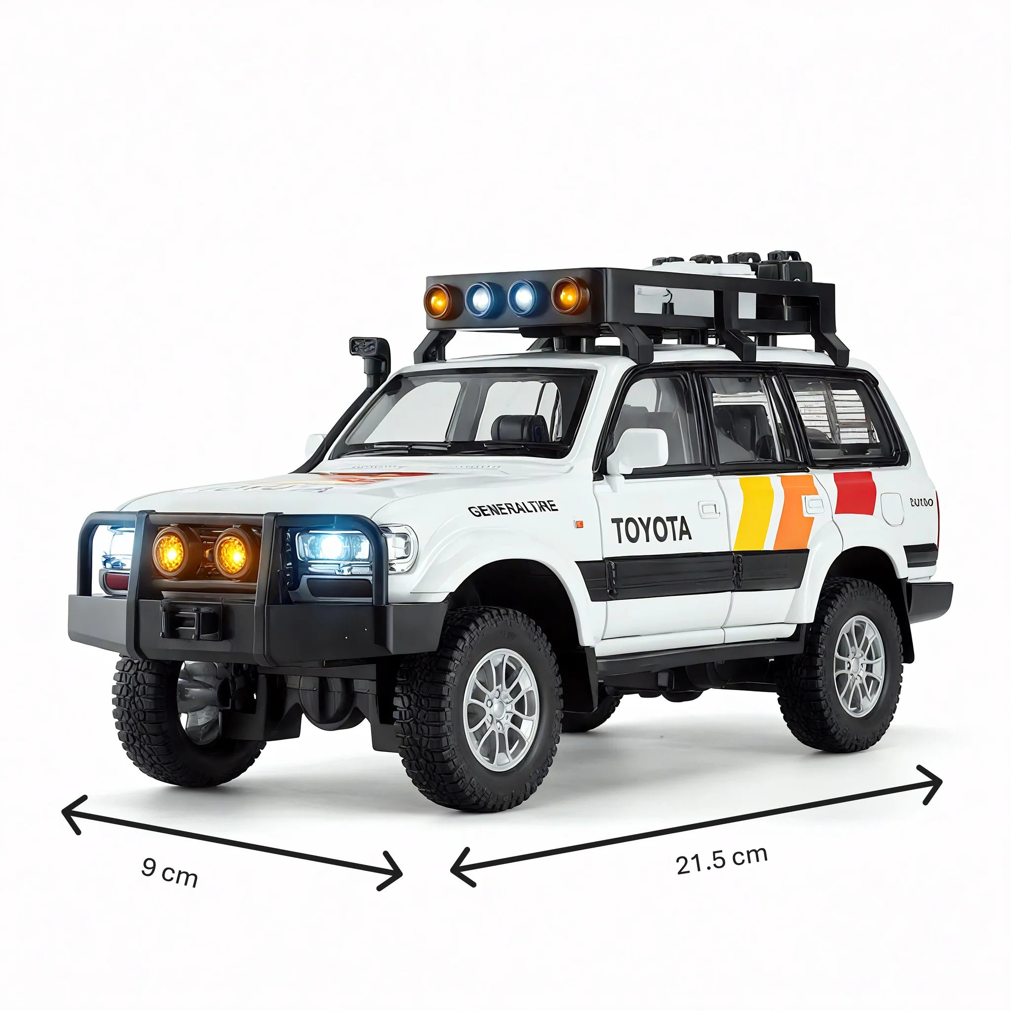 Explorer’s Icon – 1:24 Land Cruiser Alloy Model Aescraft