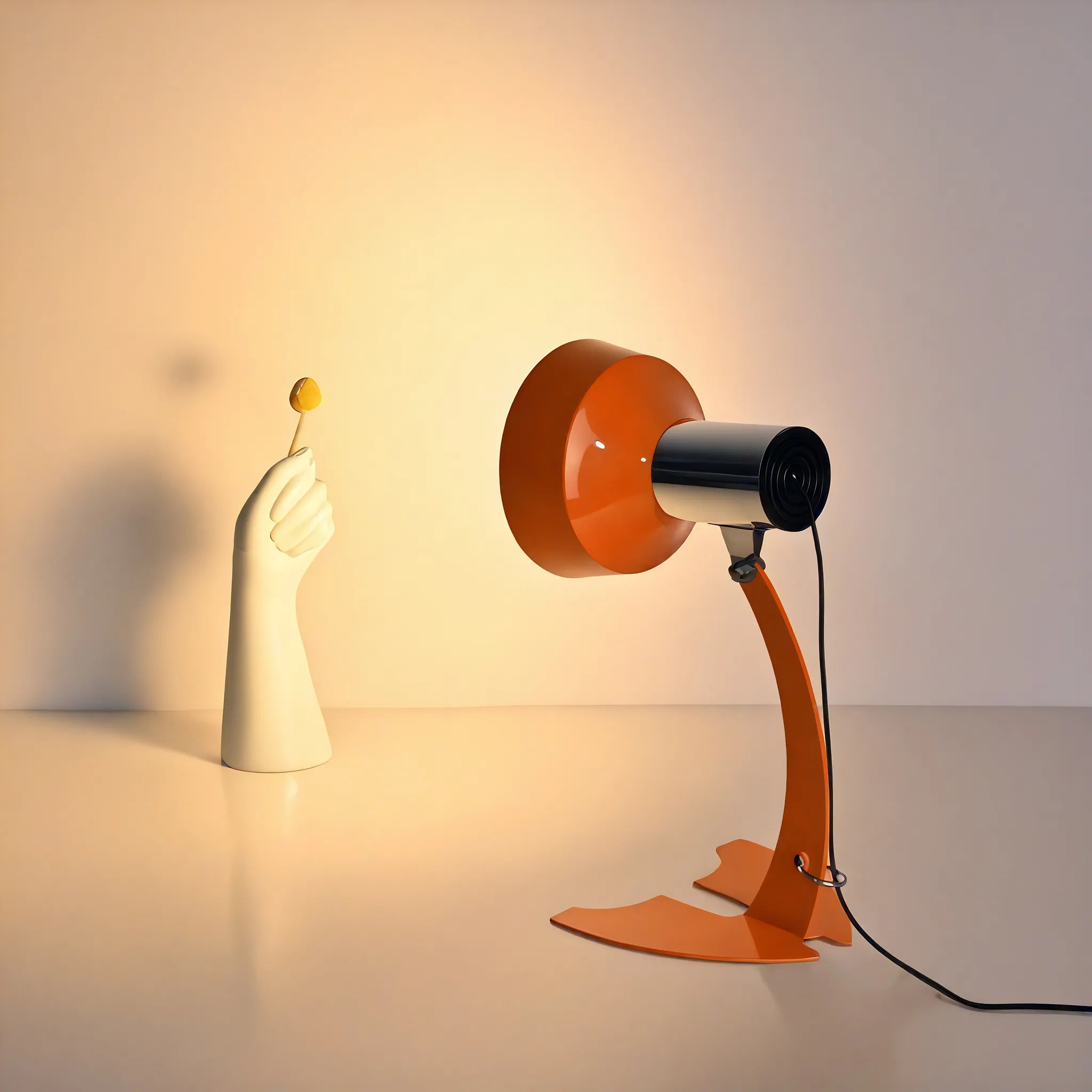 Fishtail Elegance USB Lamp  Aescraft