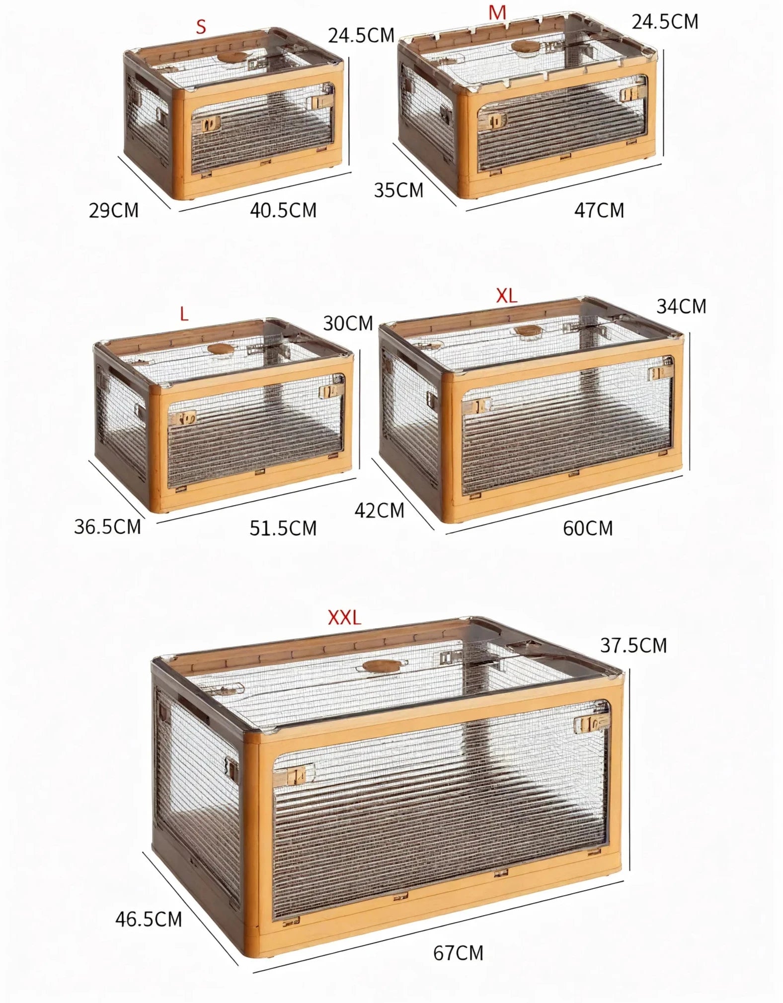 FlexiBox: The Foldable Storage Drawer Organizer Aescraft