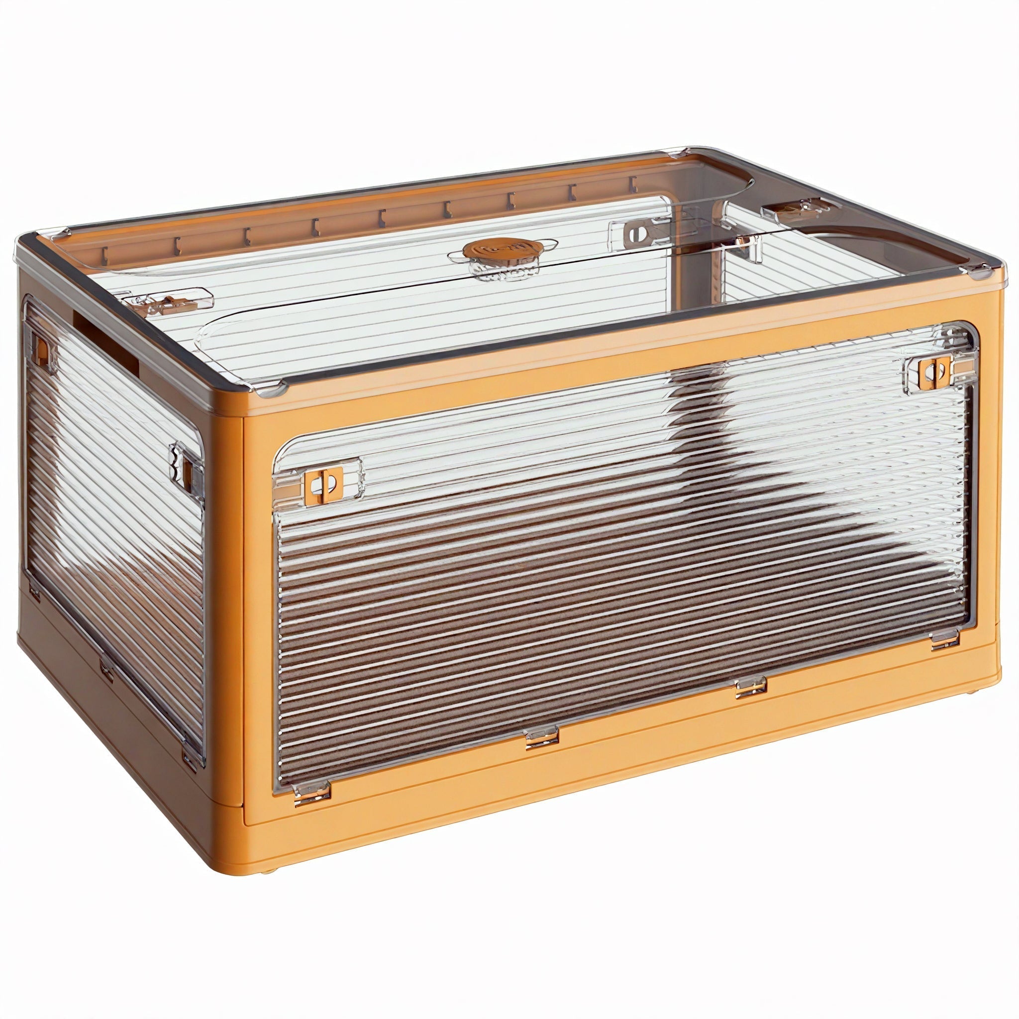 FlexiBox: The Foldable Storage Drawer Organizer Aescraft Yellow S(40.5*29*24)