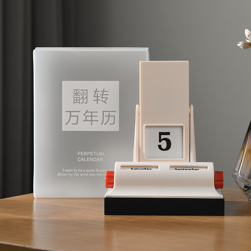 Flip Perpetual Calendar customized Aescraft