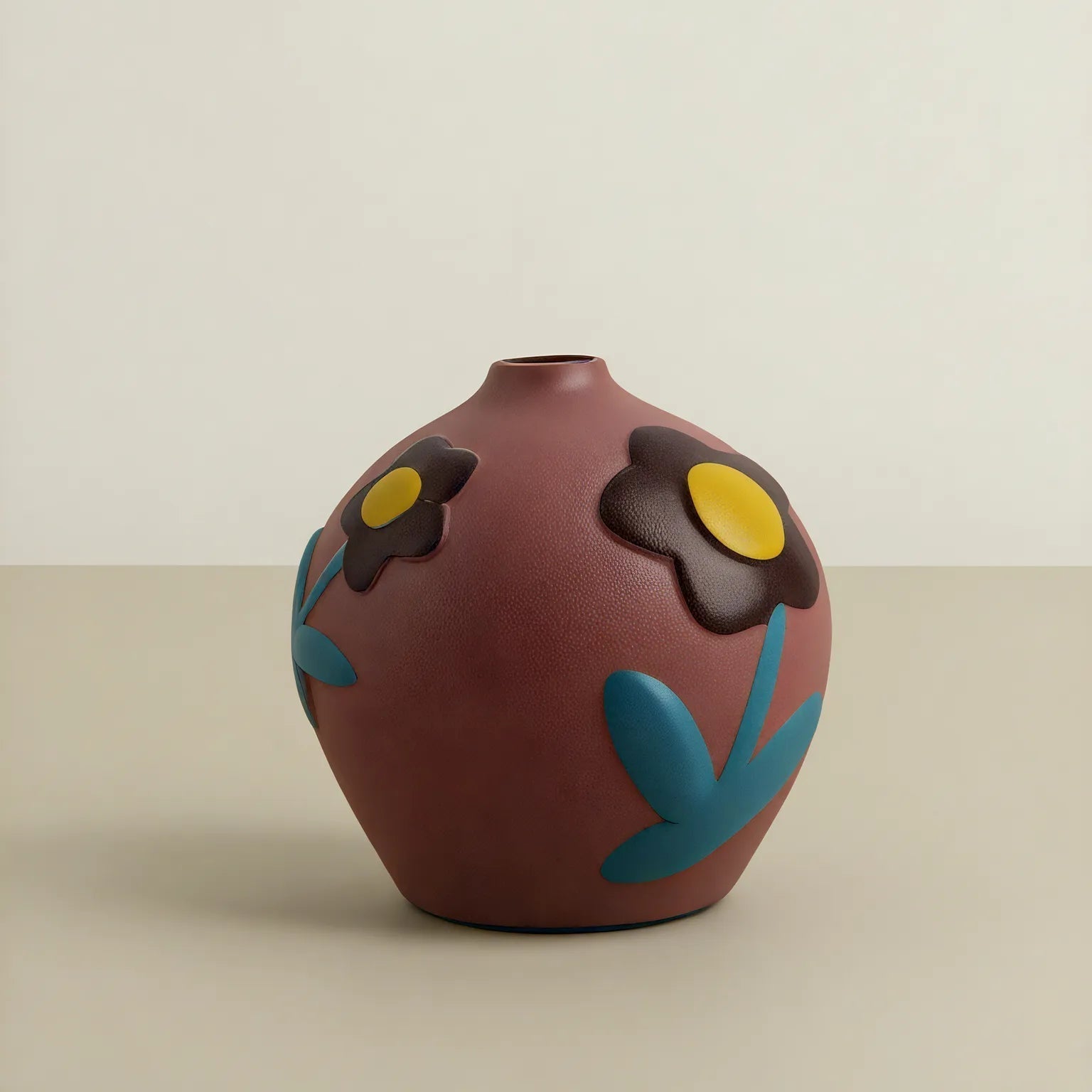 Floral Ceramic Vase Set customized Aescraft Daisy