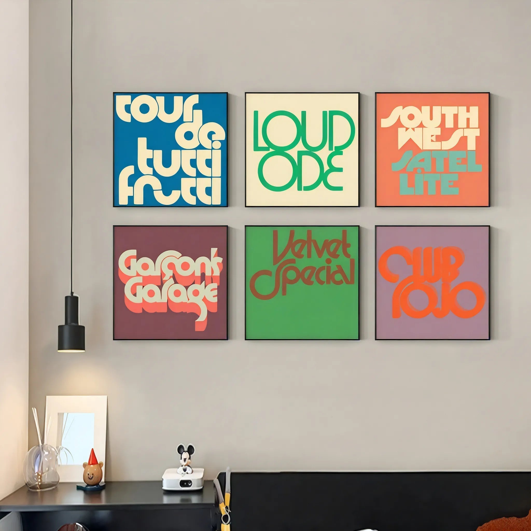 Fontastic Finds – Retro Lettering Art for Trendy Spaces Aescraft