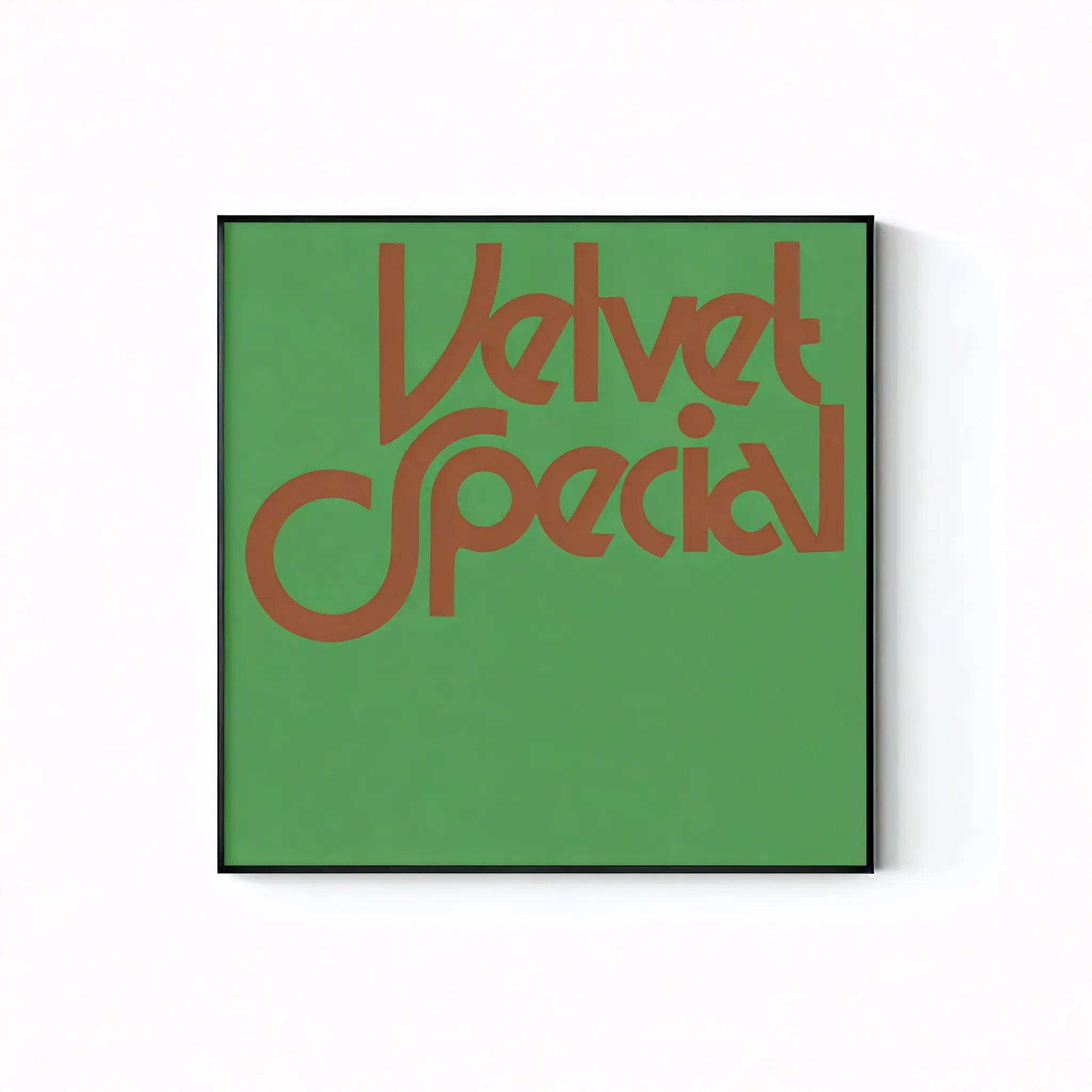 Fontastic Finds – Retro Lettering Art for Trendy Spaces Aescraft 40cm*40cm Velvet Special Black