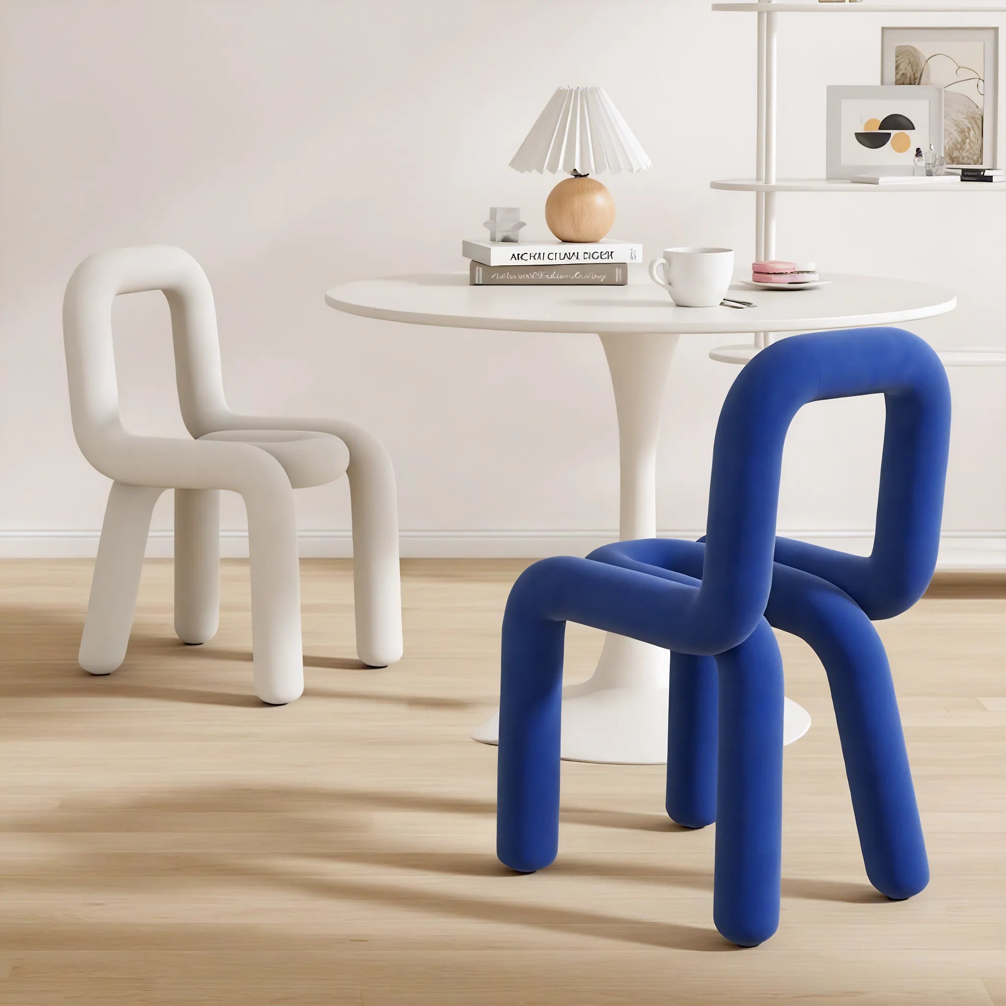 Funky Form: Bouclé Loop Chair Aescraft