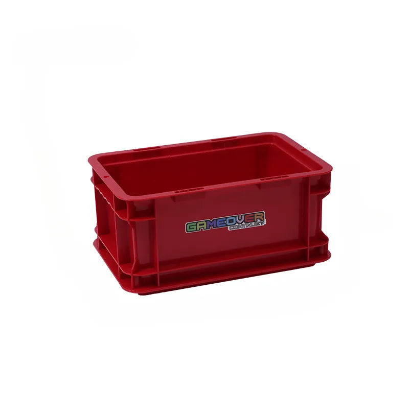 Game On Crate – Retro Stackable Storage Box Aescraft Red(L)