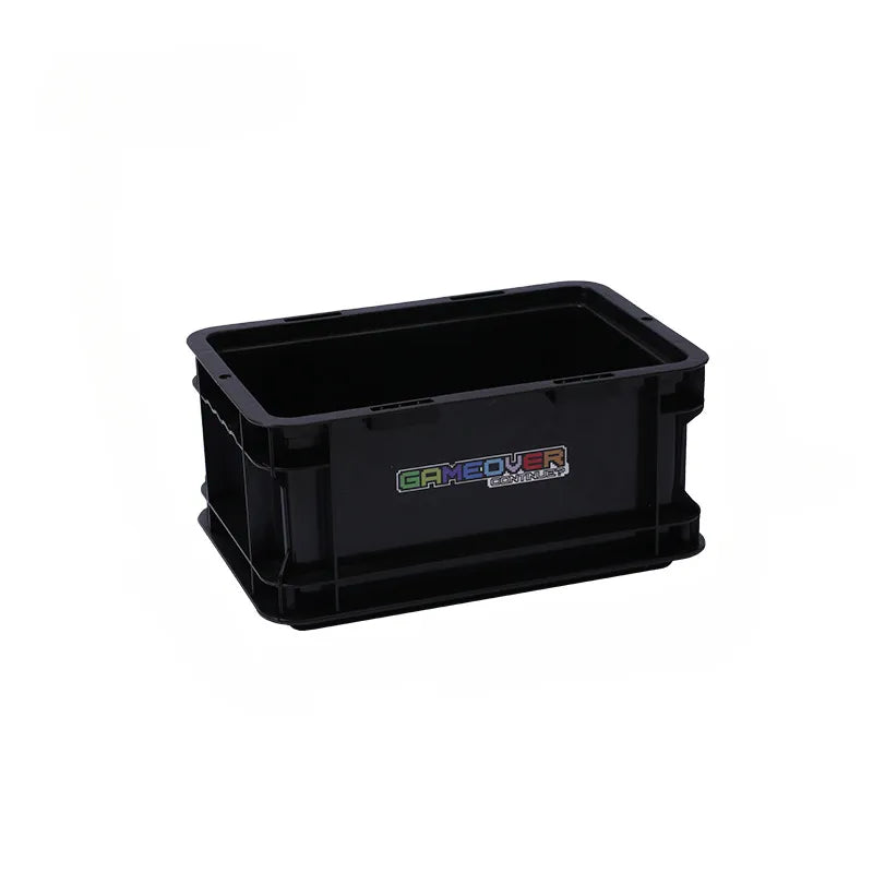 Game On Crate – Retro Stackable Storage Box Aescraft Black(L)