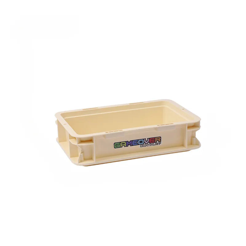 Game On Crate – Retro Stackable Storage Box Aescraft White(S)