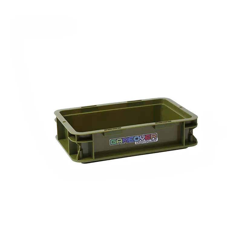 Game On Crate – Retro Stackable Storage Box Aescraft Green(S)