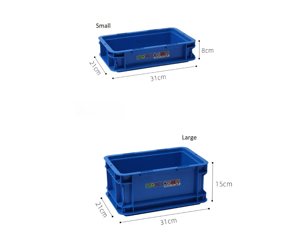 Game On Crate – Retro Stackable Storage Box Aescraft