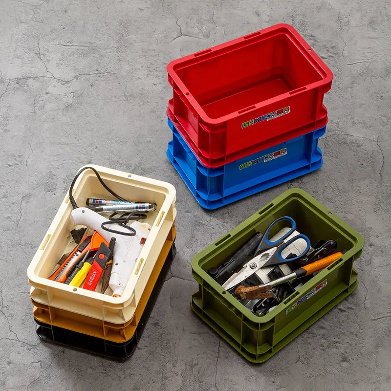 Game On Crate – Retro Stackable Storage Box Aescraft