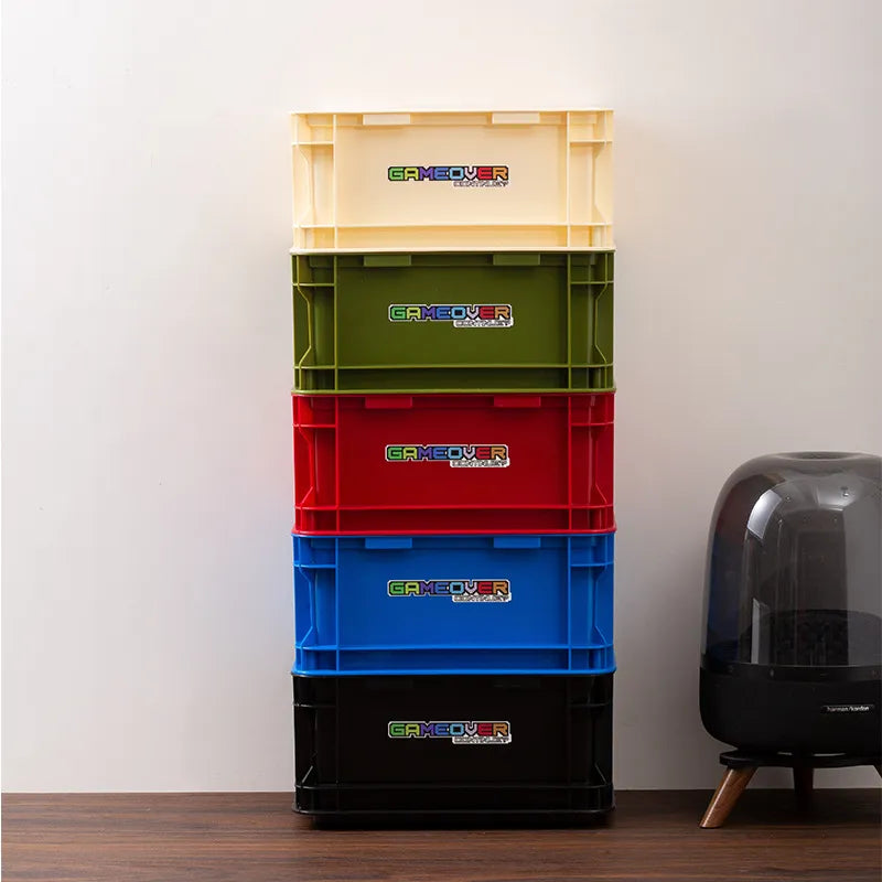 Game On Crate – Retro Stackable Storage Box Aescraft
