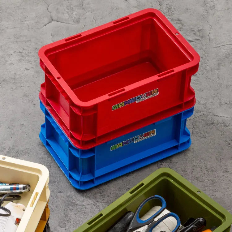 Game On Crate – Retro Stackable Storage Box Aescraft