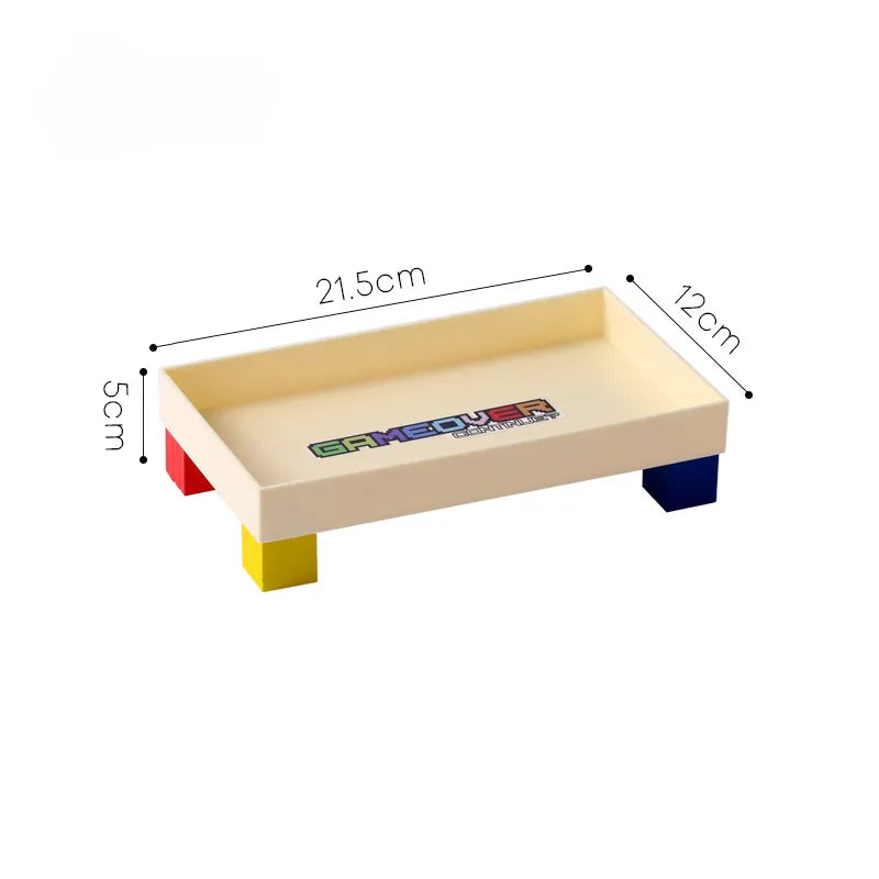 Game Over Tray customized Aescraft Rectangle