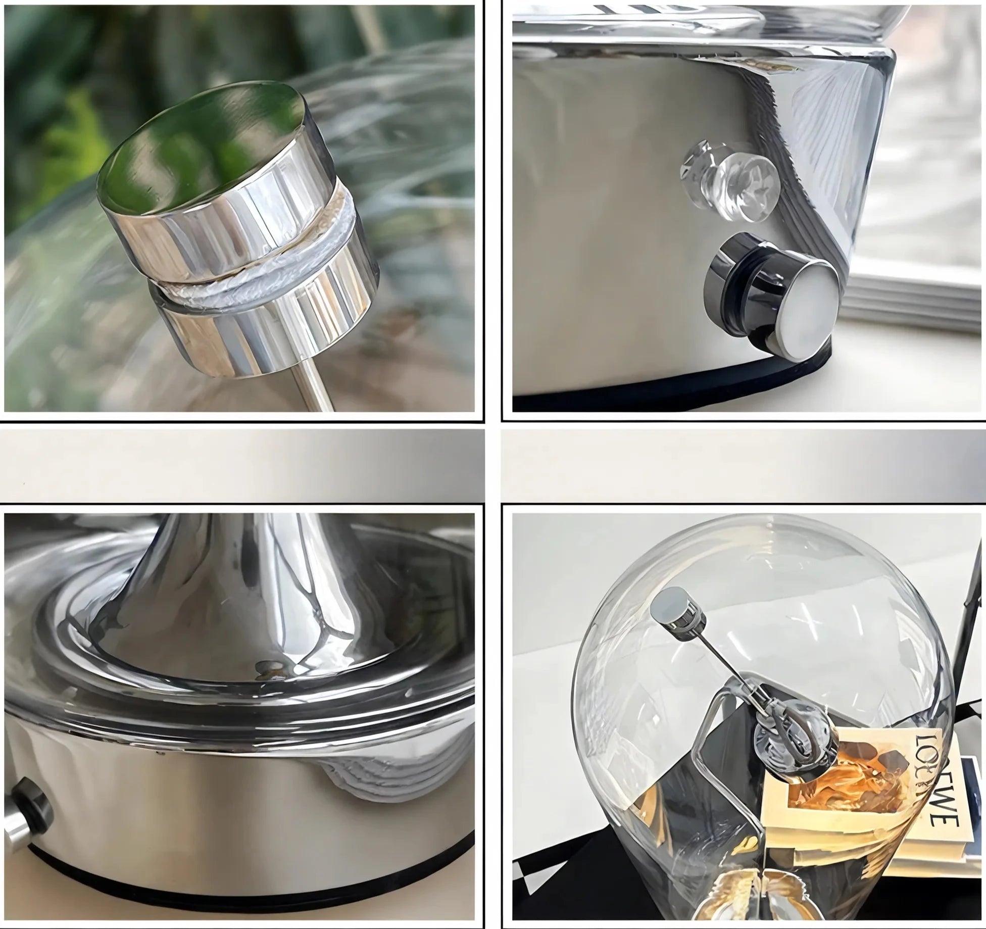 Glass Whisper Table Lamp: Sculptural Illumination Aescraft