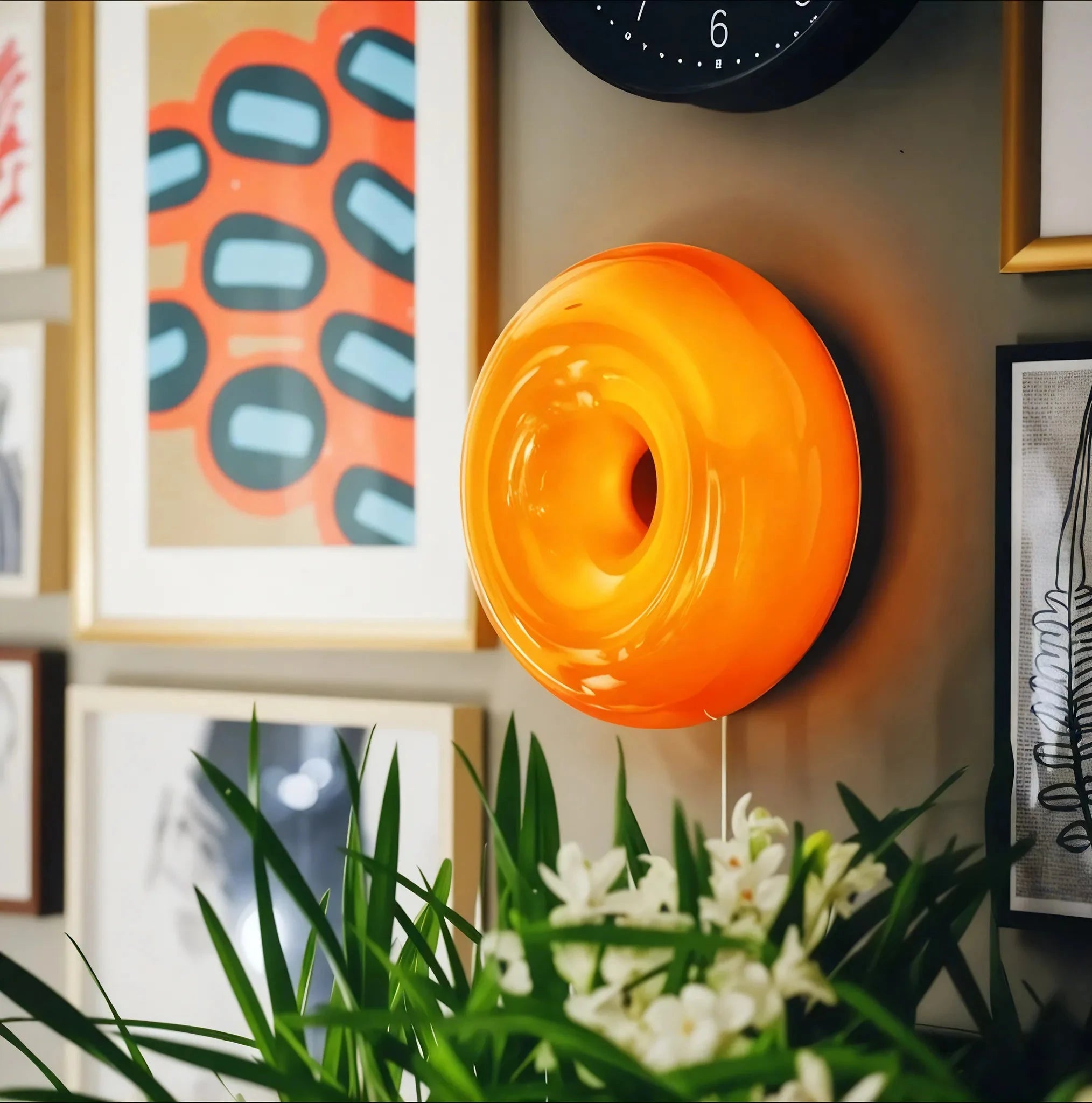 Glow Donut – A Statement in Glass Lighting  Aescraft