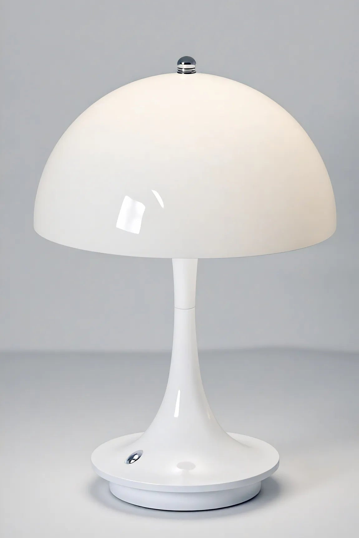 GlowBloom Lamp – Retro Pop Elegance Aescraft White