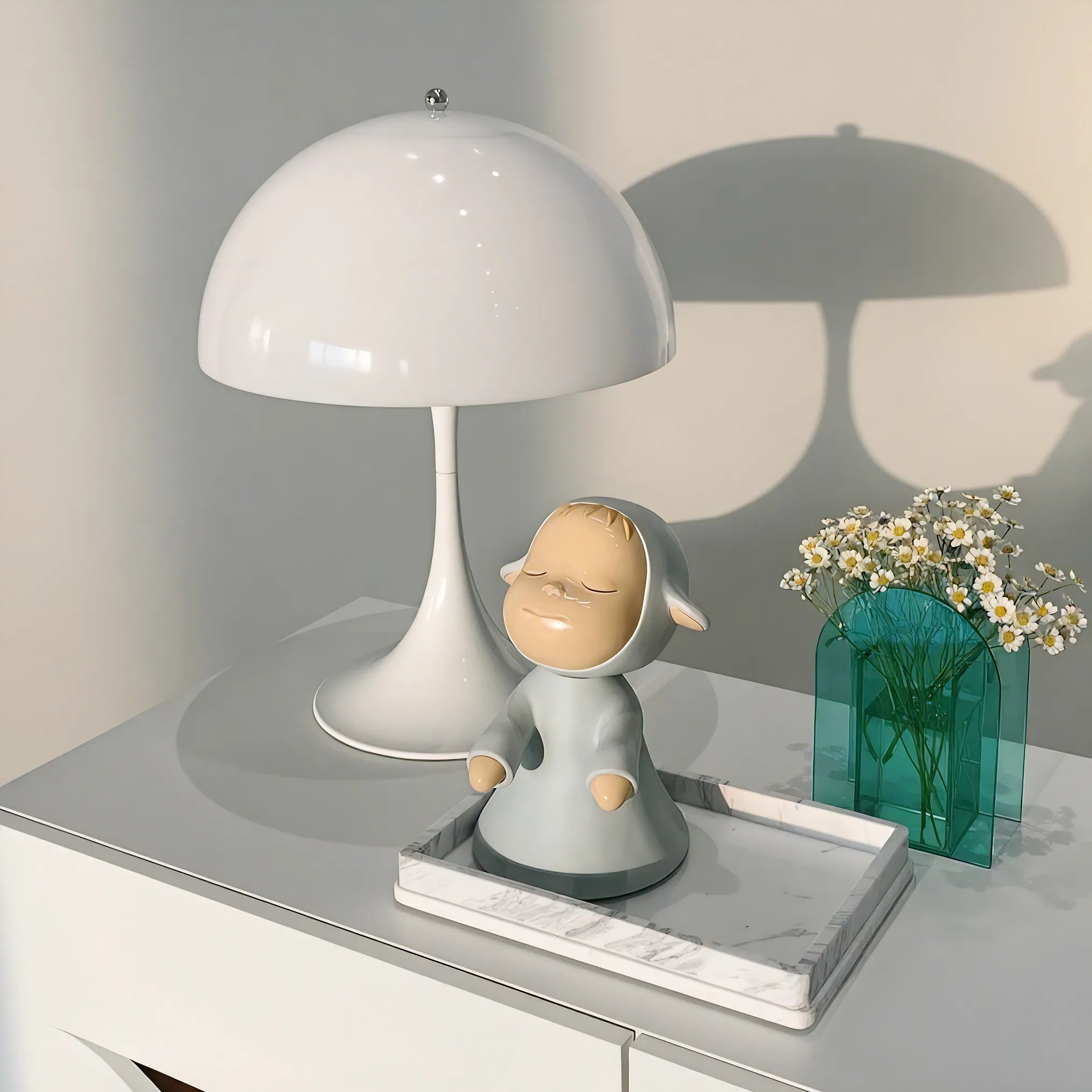 GlowBloom Lamp – Retro Pop Elegance Aescraft