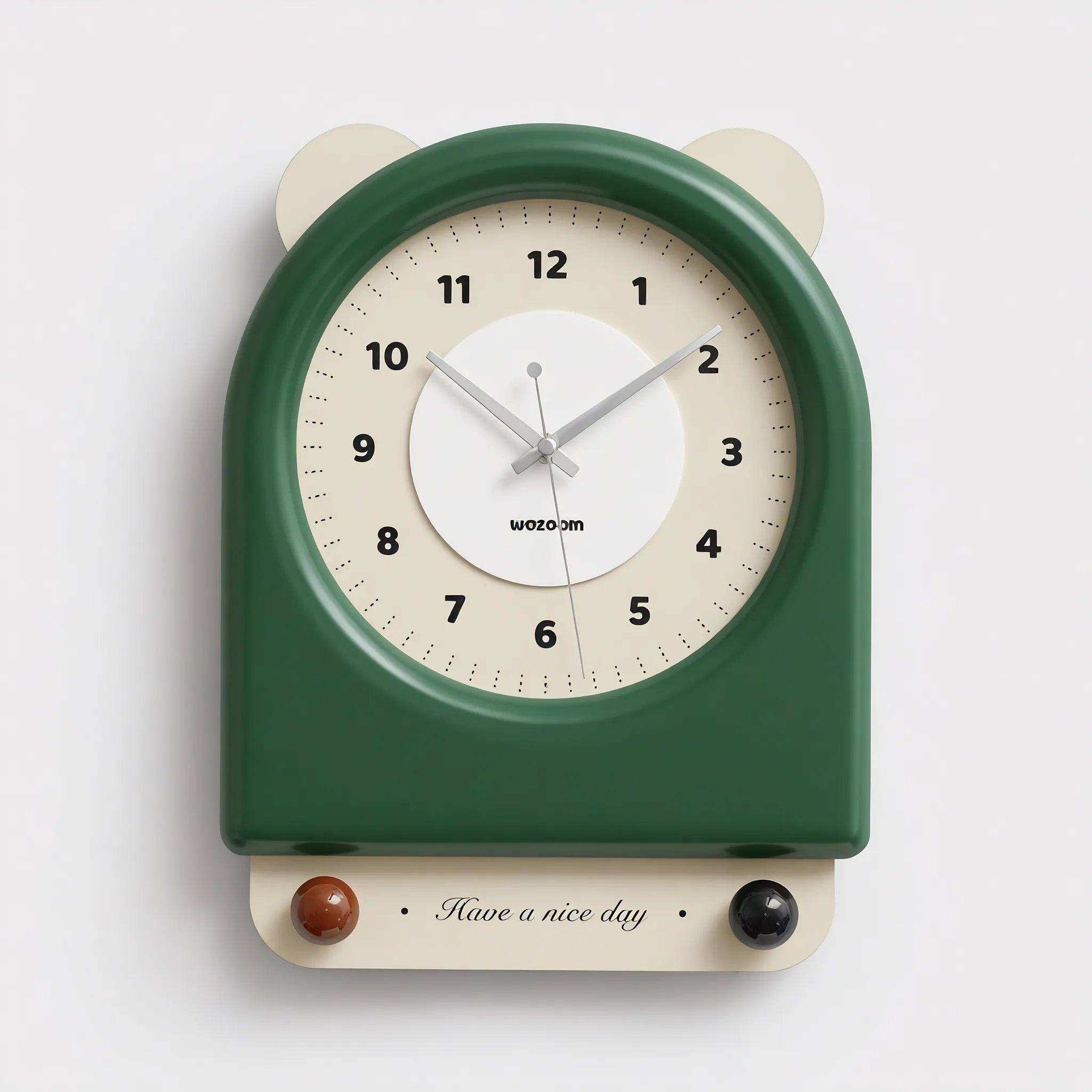 Heritage Hues – A Vintage Clock for Contemporary Living Aescraft Green