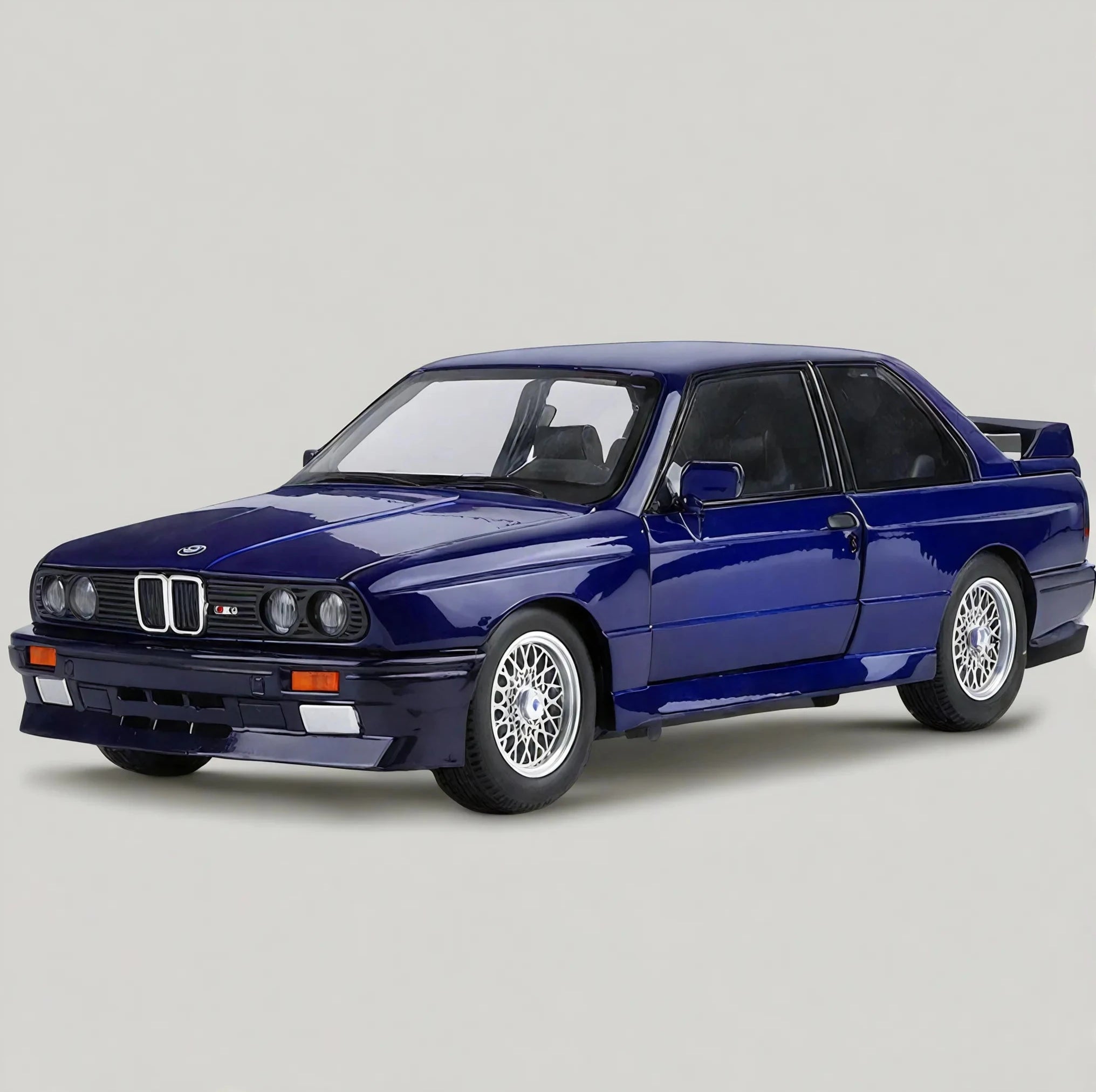 Heritage in Alloy: 1:24 BMW M3 Alloy Model Aescraft Blue
